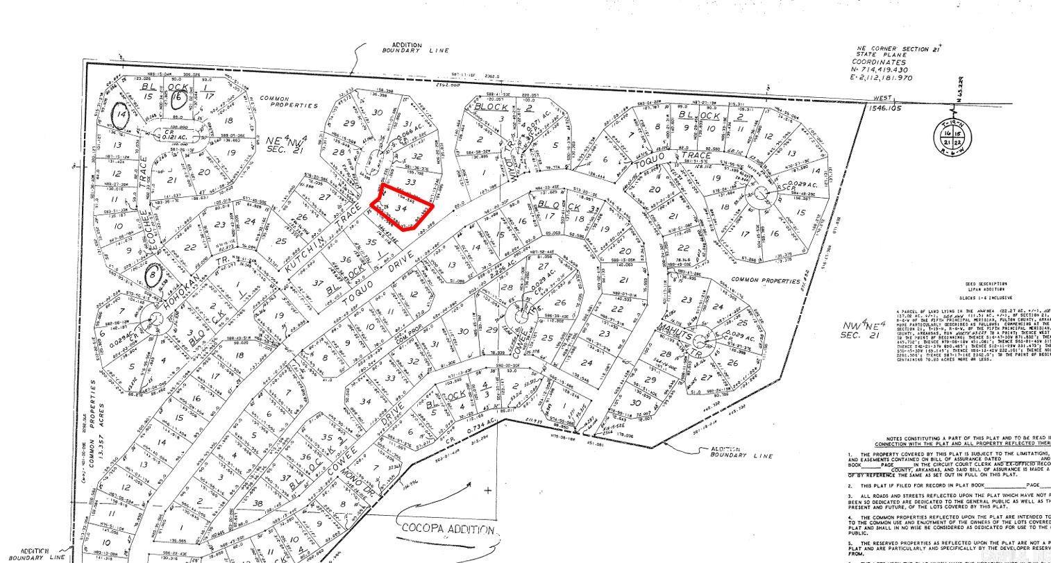 Lot 34 Toquo  Cherokee Village, AR