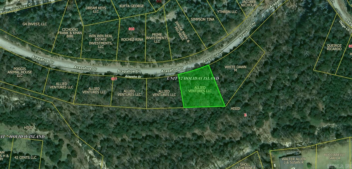Lot 9 Arapahoe  Holiday Island, AR