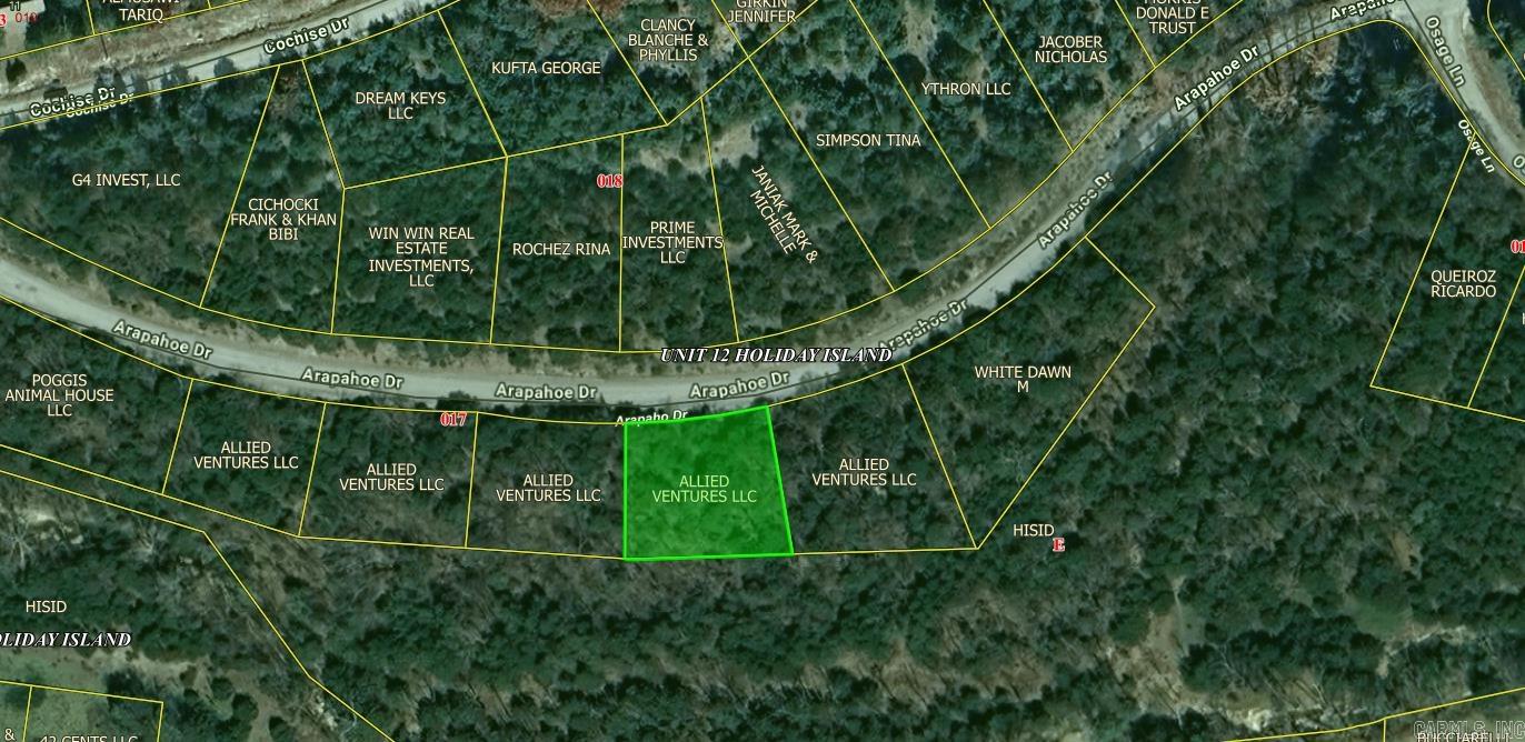 Lot 8 Arapahoe  Holiday Island, AR