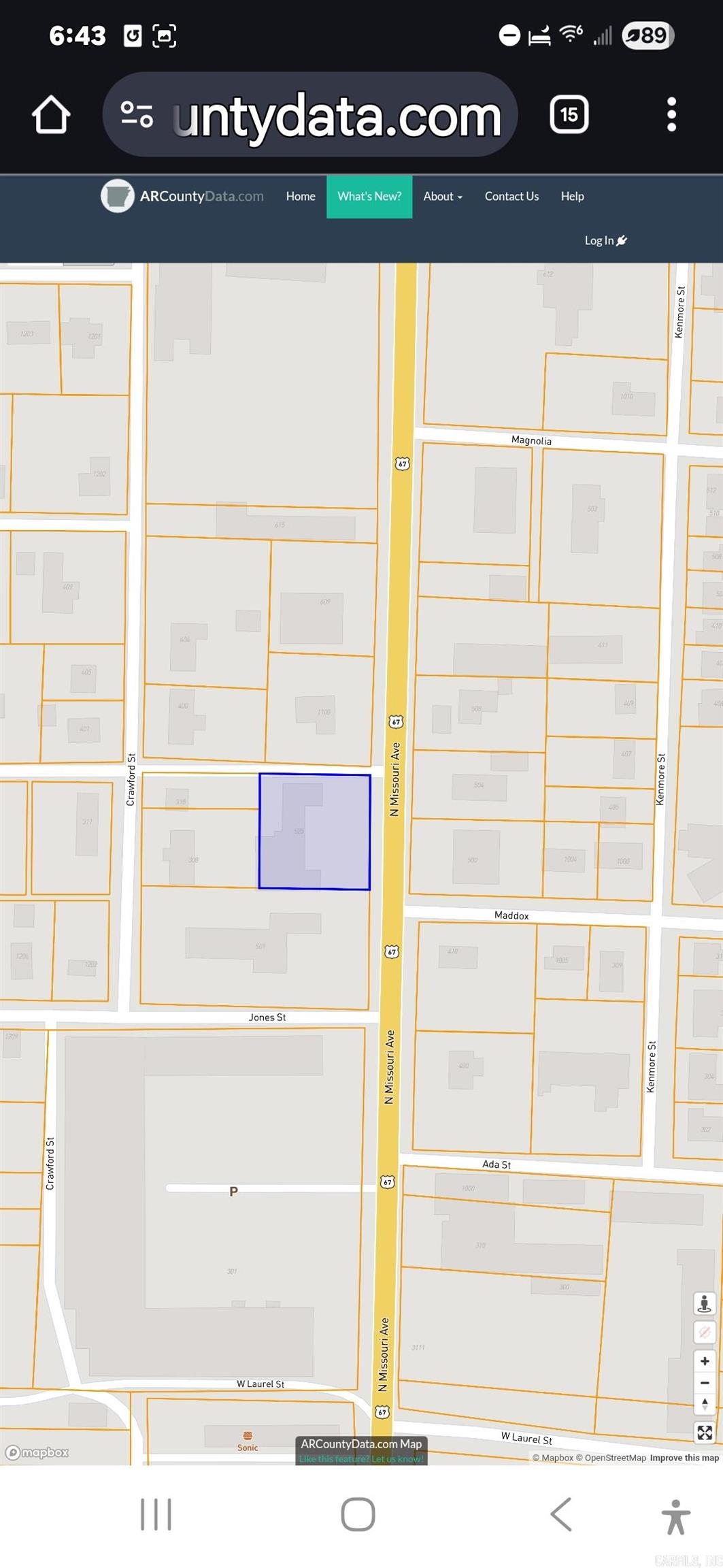 525 N Missouri Ave  Corning, AR