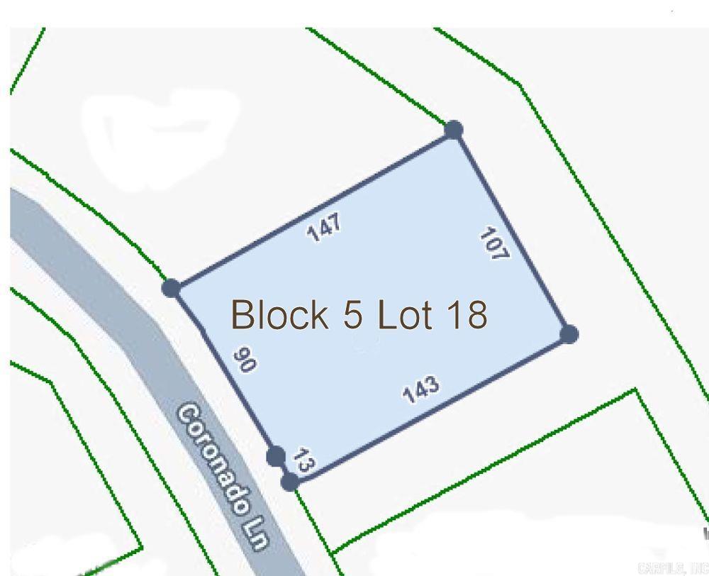 Lot 18 Coronado  Hot Springs Village, AR