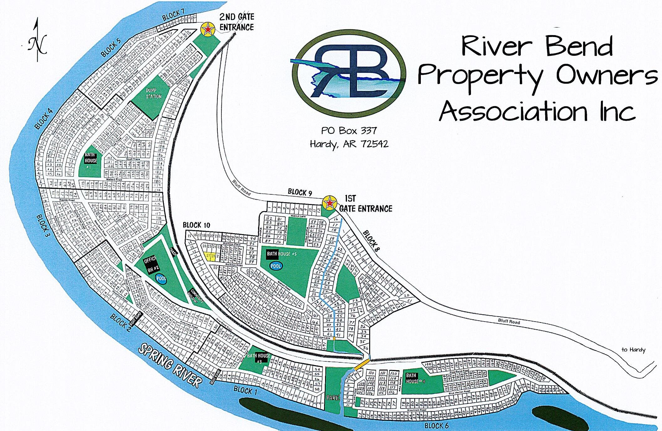 Lots 27 & 28 River Bend  Hardy, AR