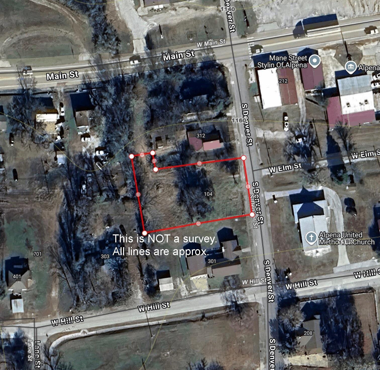 104 S Denver  Alpena, AR