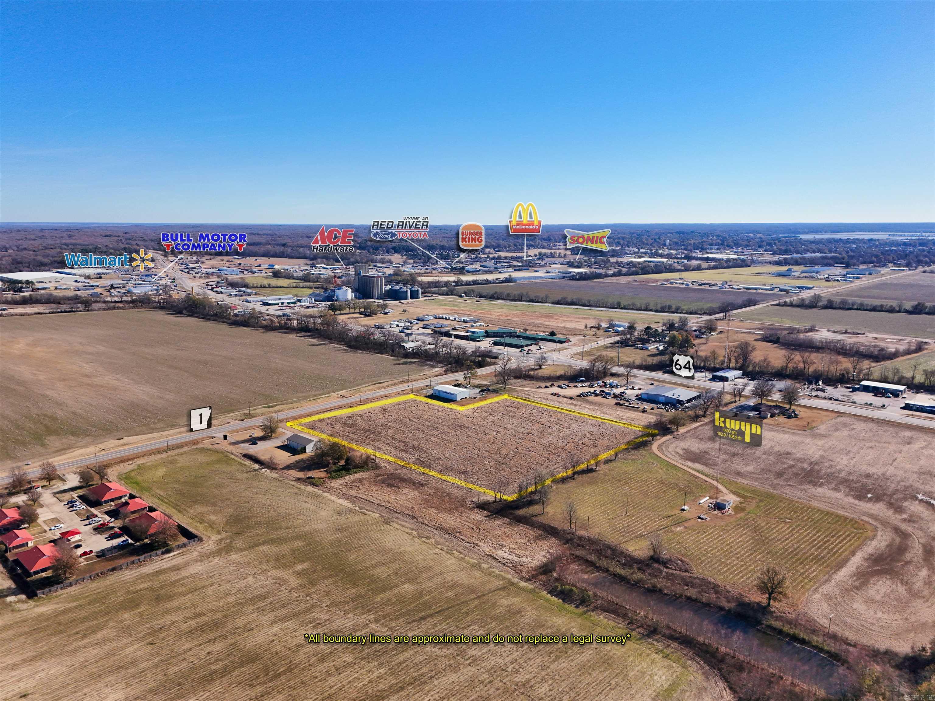 8 Acres HIGHWAY 1  Wynne, AR