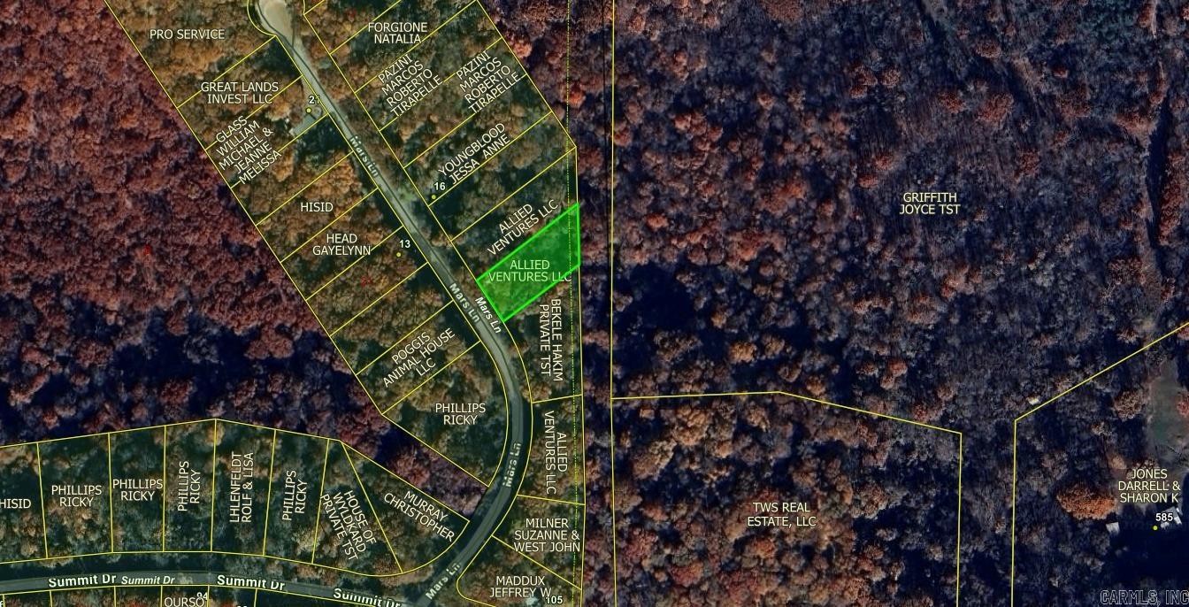 Lot 5 Mars  Holiday Island, AR