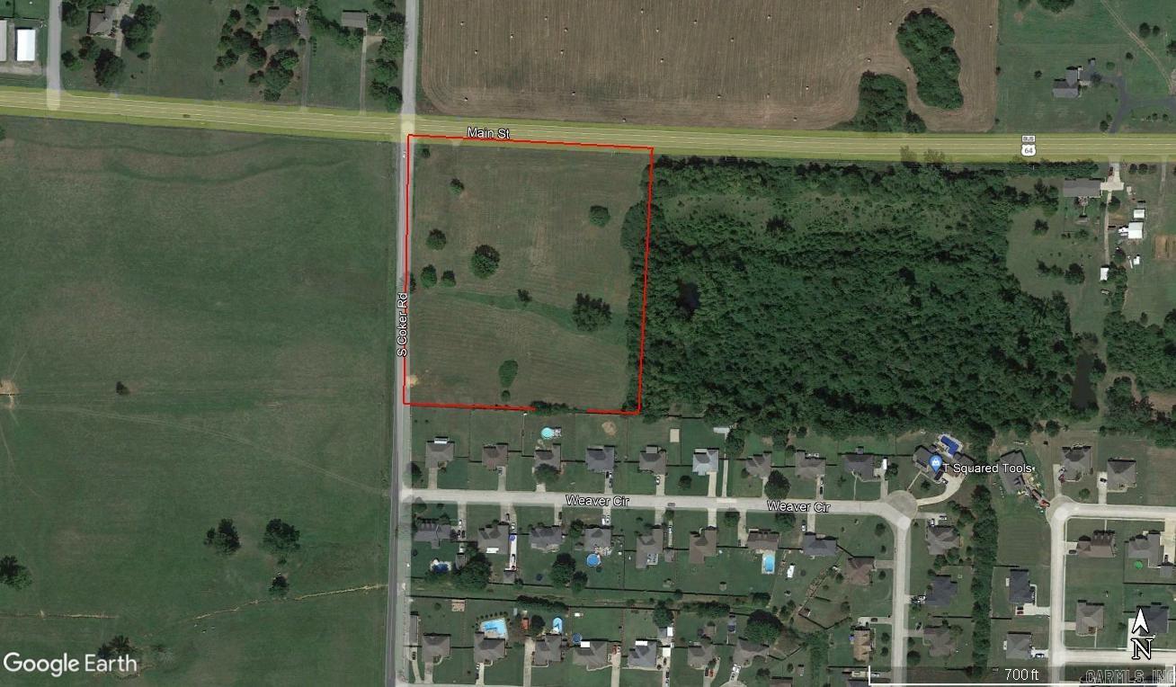 So. Coker and Main St.  Vilonia, AR