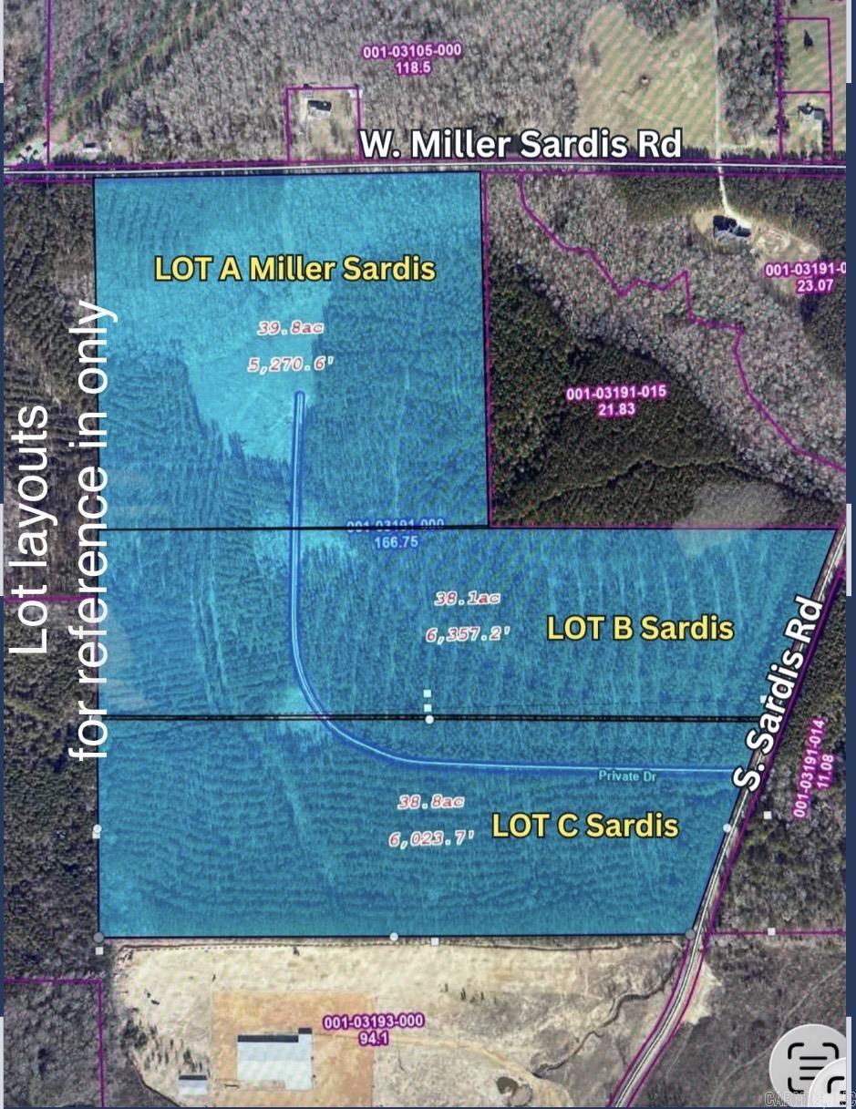 40 Acres S Sardis - Lot C  Bauxite, AR