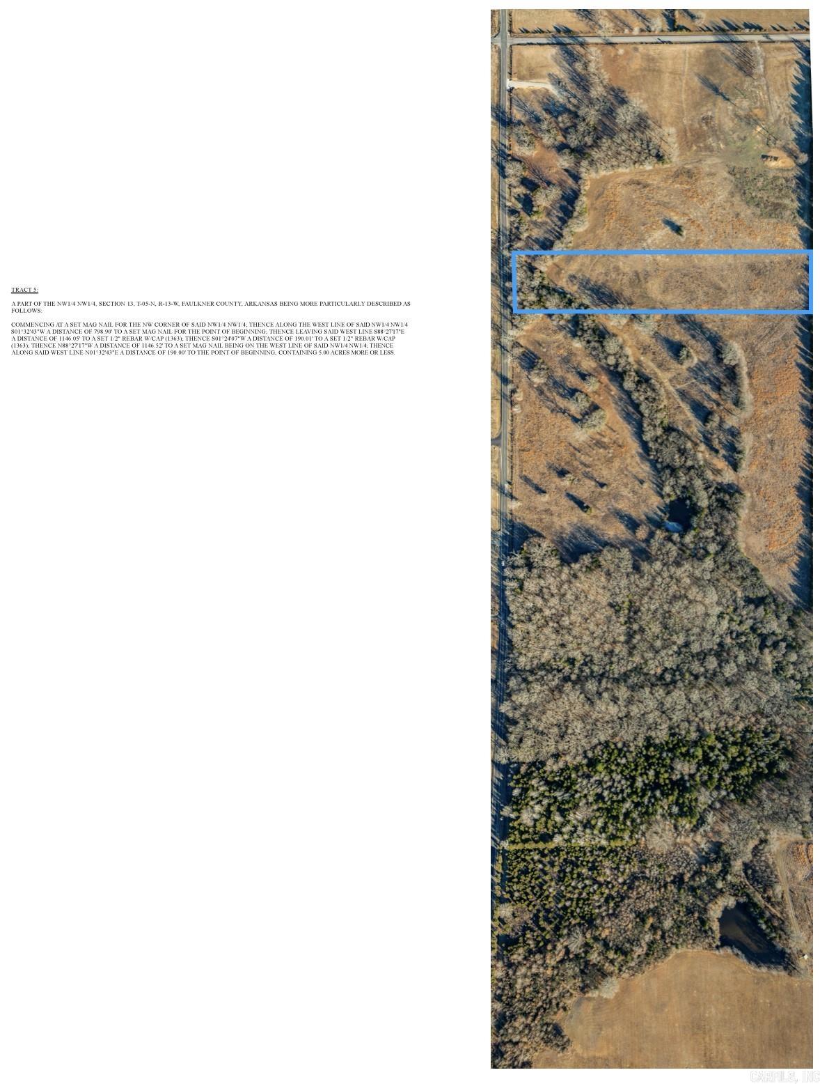 Tract 5 Rooster  Conway, AR