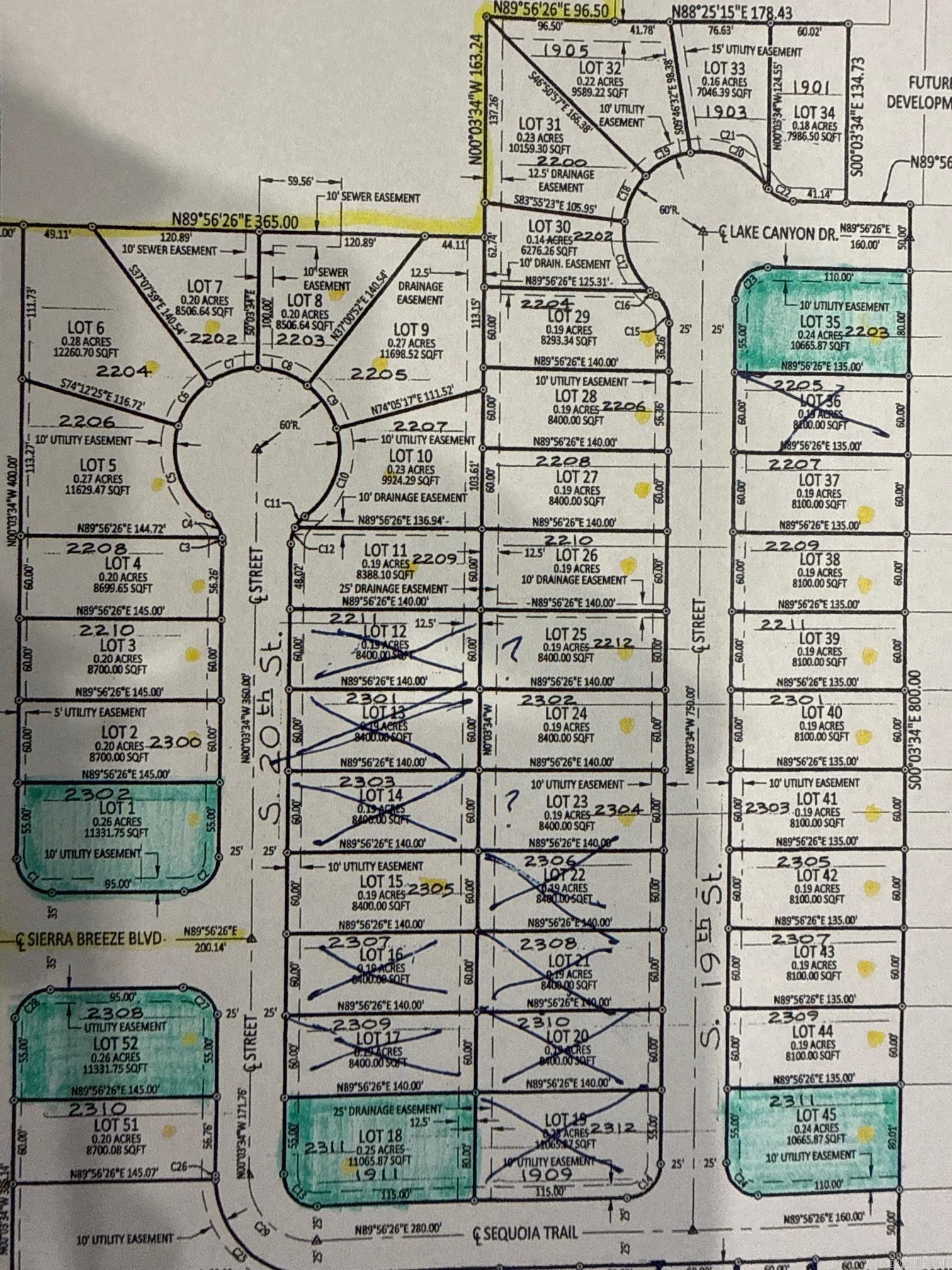 32 LOTS SIERRA HILLS SUBDVISION MULTIPLE LOTS PH 1 SIERRA HILLS SUB Paragould, AR