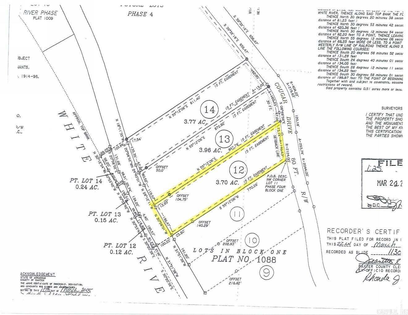 0 Cougar  Mountain Home, AR