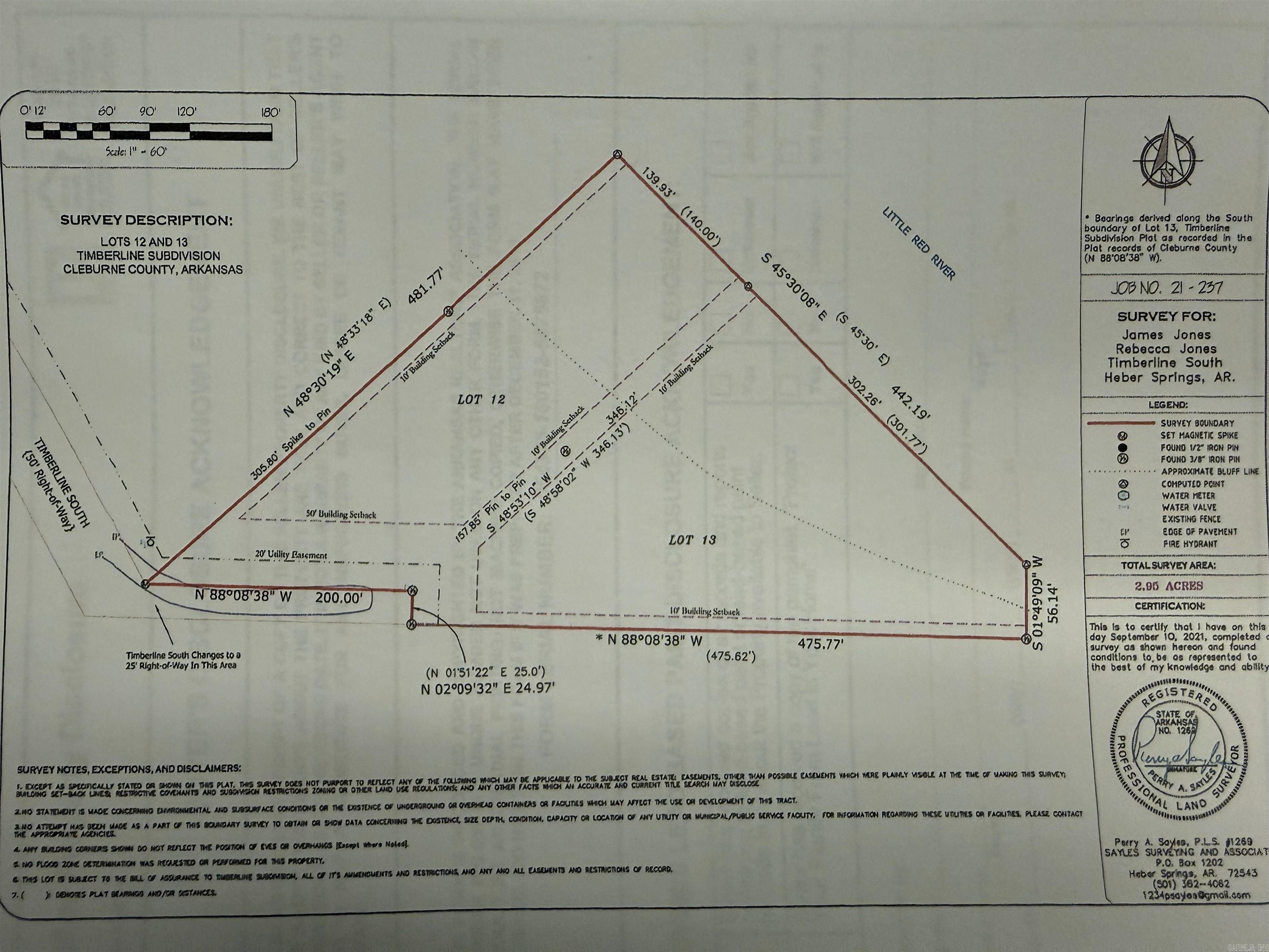 Lot 12 Timberline  Heber Springs, AR