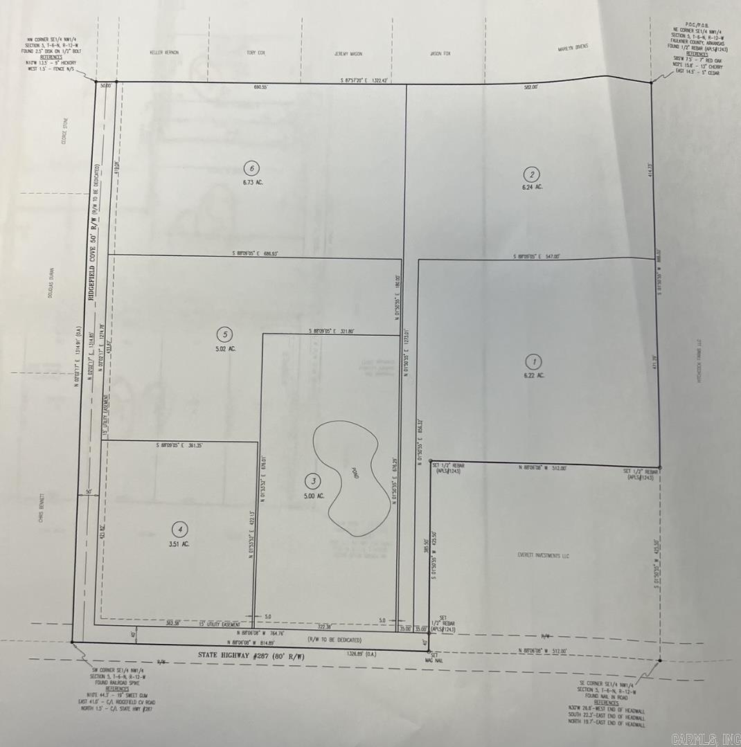 Lot 6 HWY 287  Greenbrier, AR