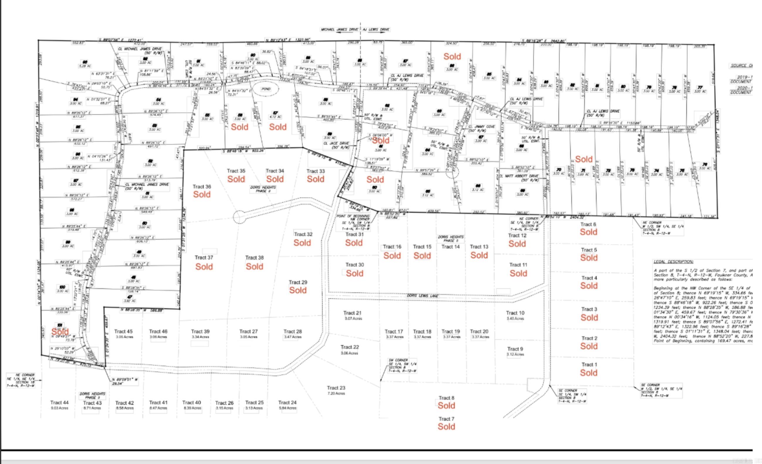 Tract 40 Jace Drive  Sherwood, AR