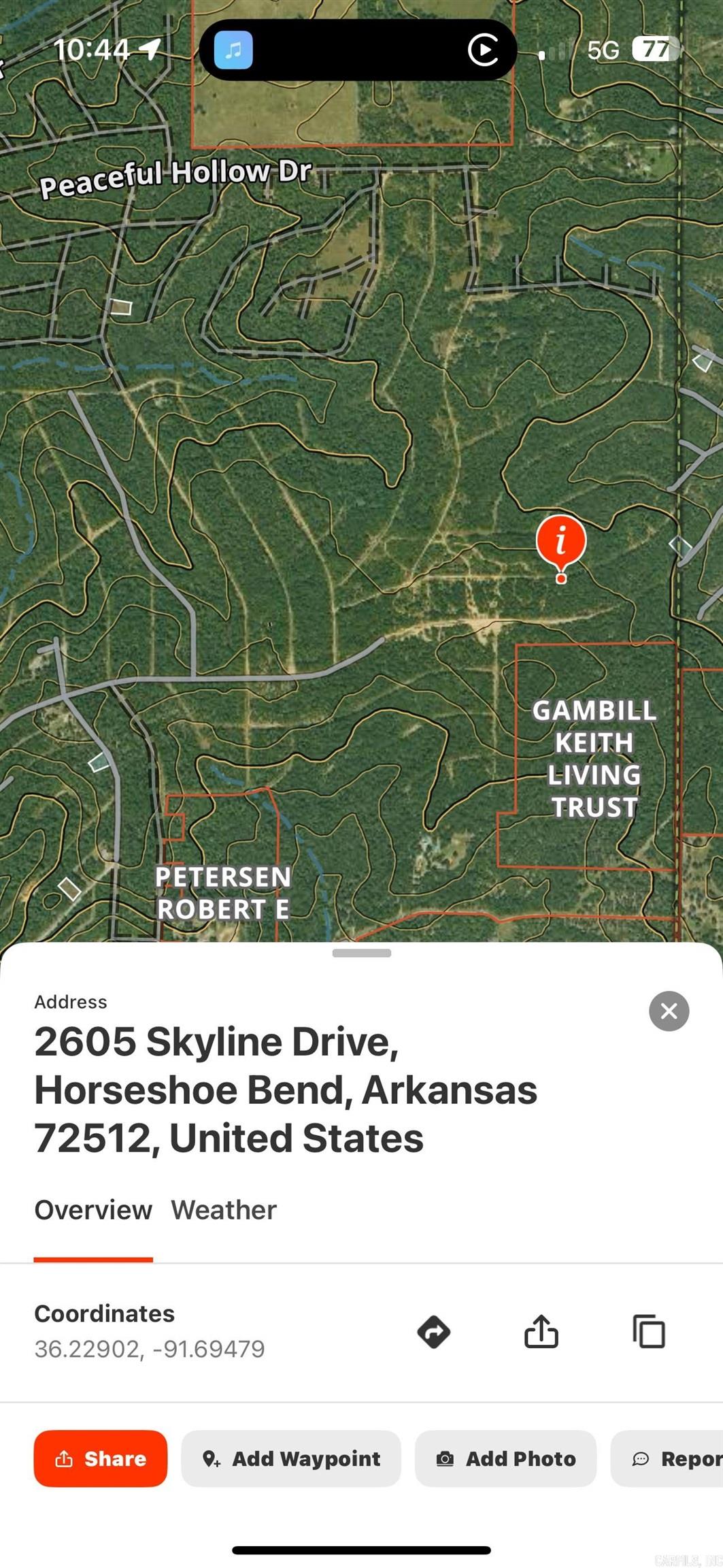 1609 Old Strawberry Lane  Horseshoe Bend, AR