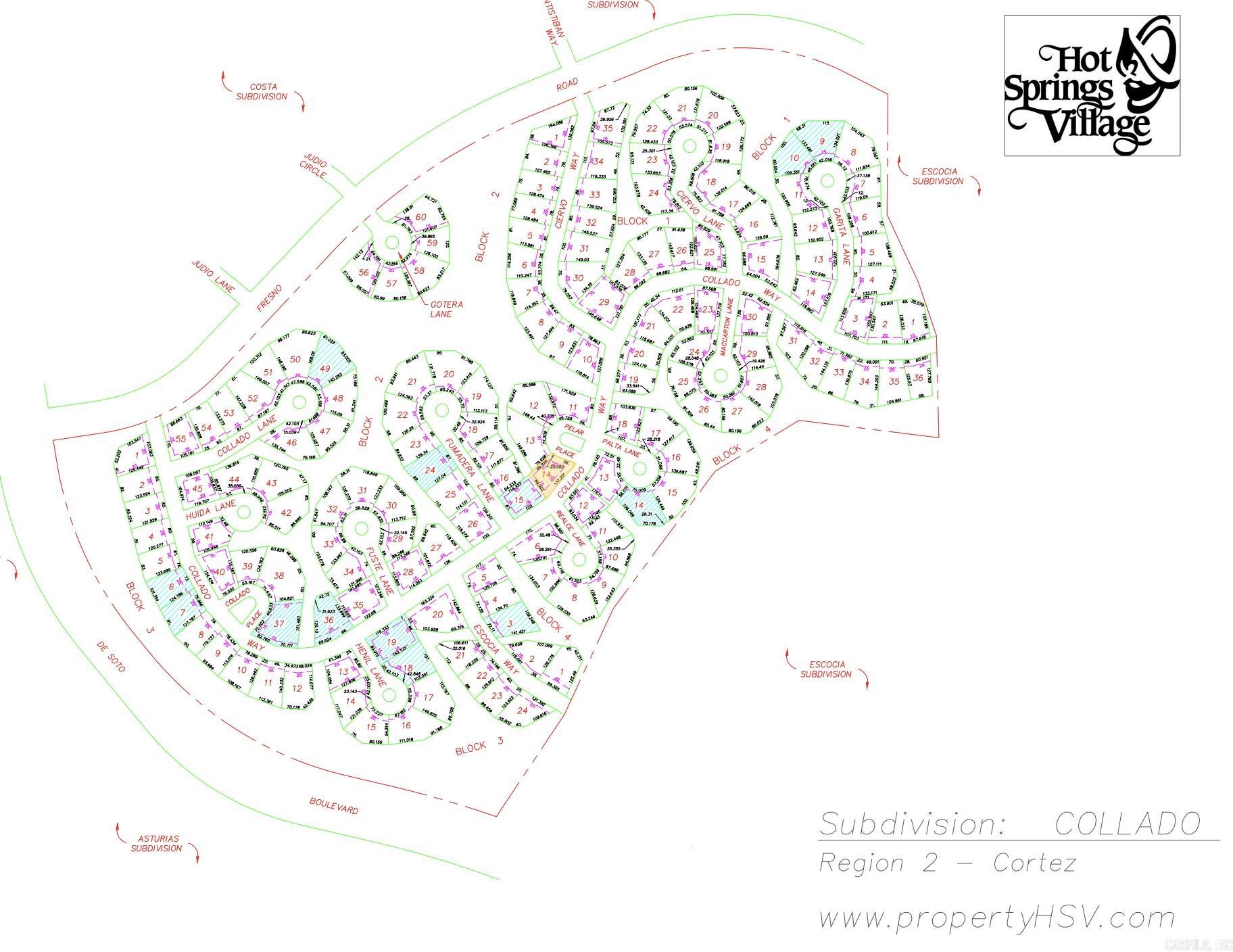 59 Collado  Hot Springs Village, AR