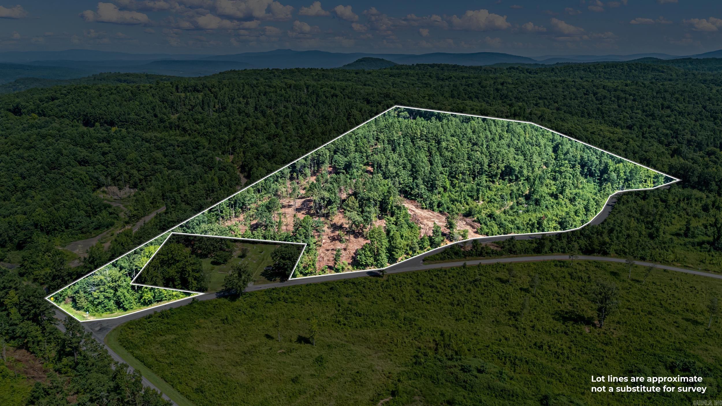 19 Acres Off Old 3 Knob Mountain  Dover, AR