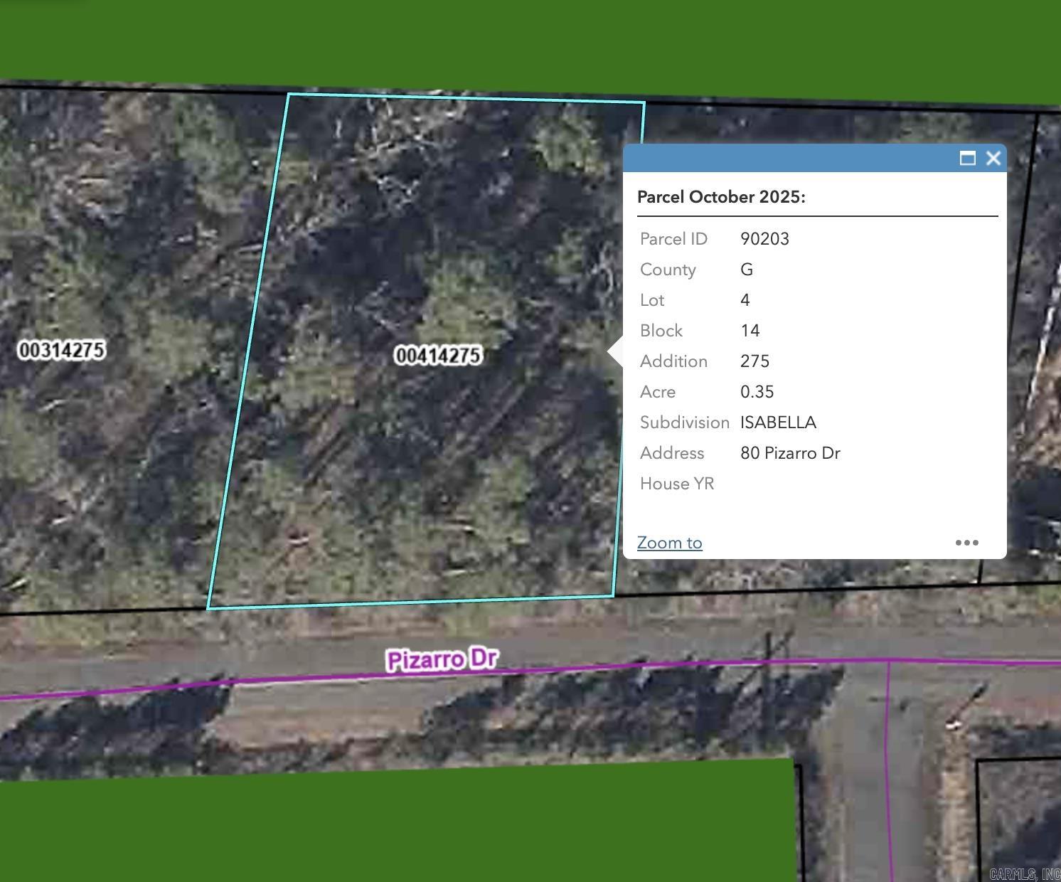 80 Pizarro  Hot Springs Village, AR