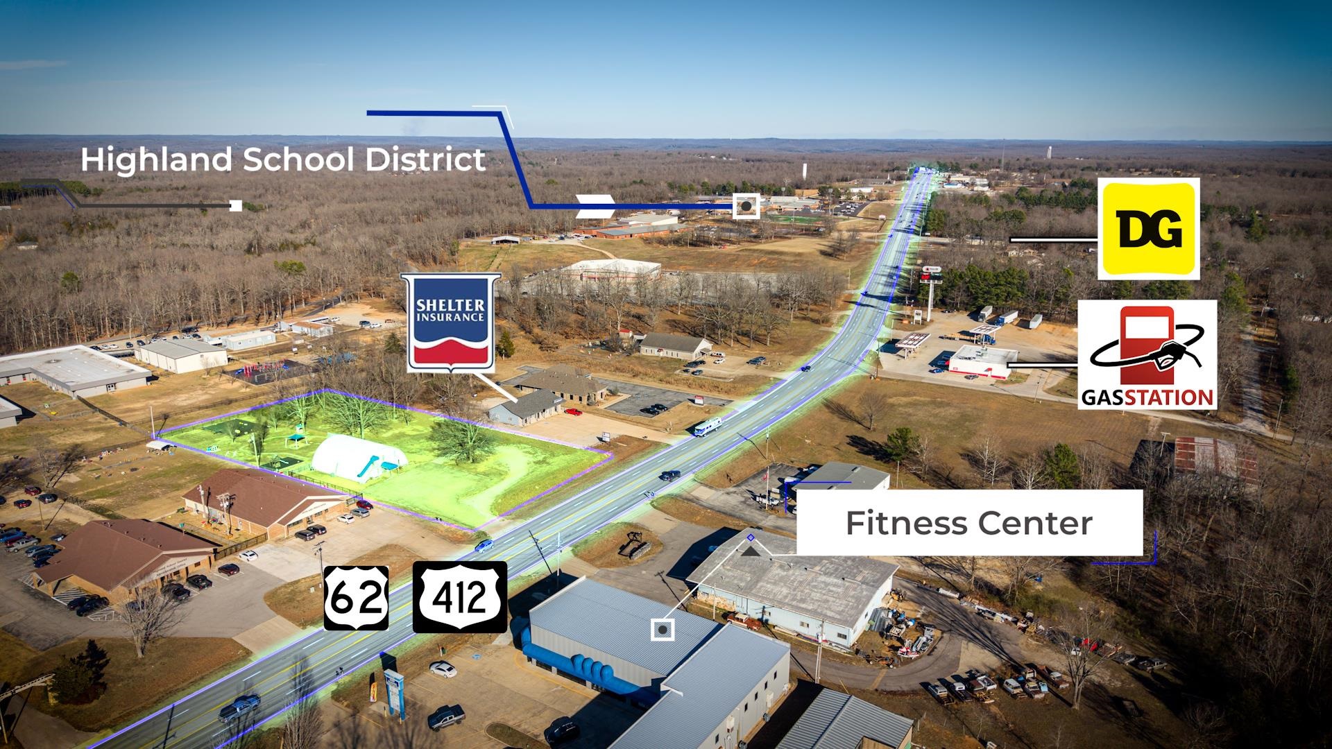 1647 HWY 62/412  Highland, AR