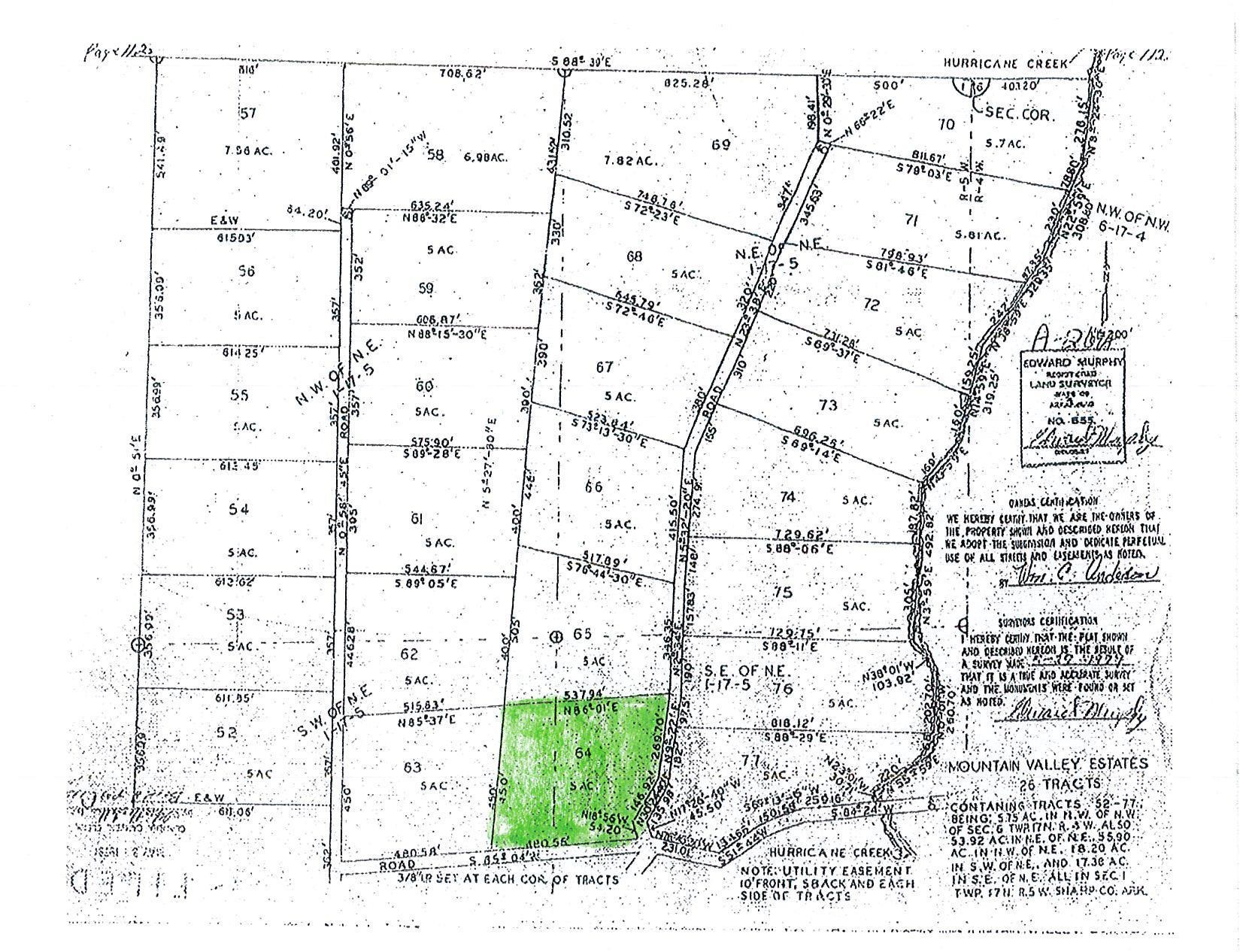 Lot 64 Big Buck  Williford, AR