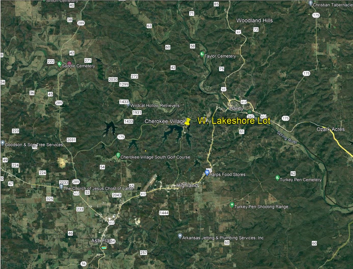 L-17, B-2 W Lakeshore  Cherokee Village, AR