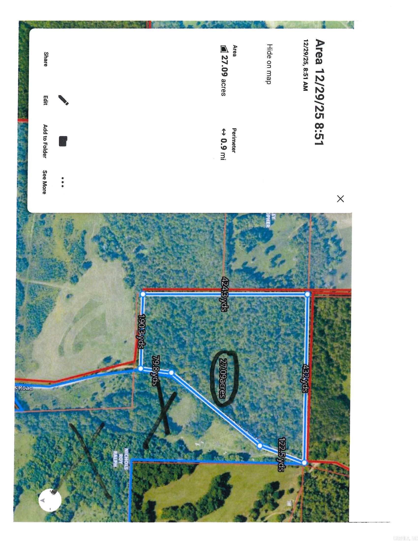 TBD Old Boles Road  Parks, AR