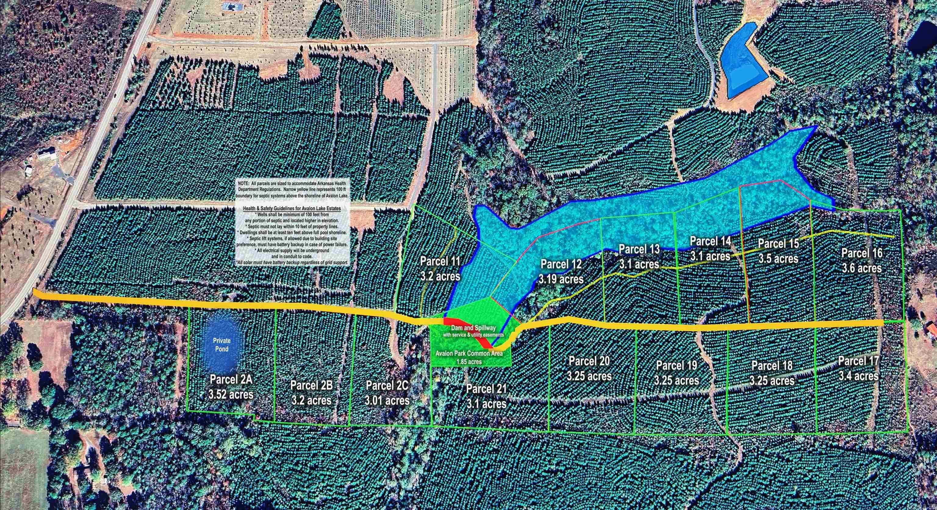 Tract 2B Avalon Lake  Mena, AR