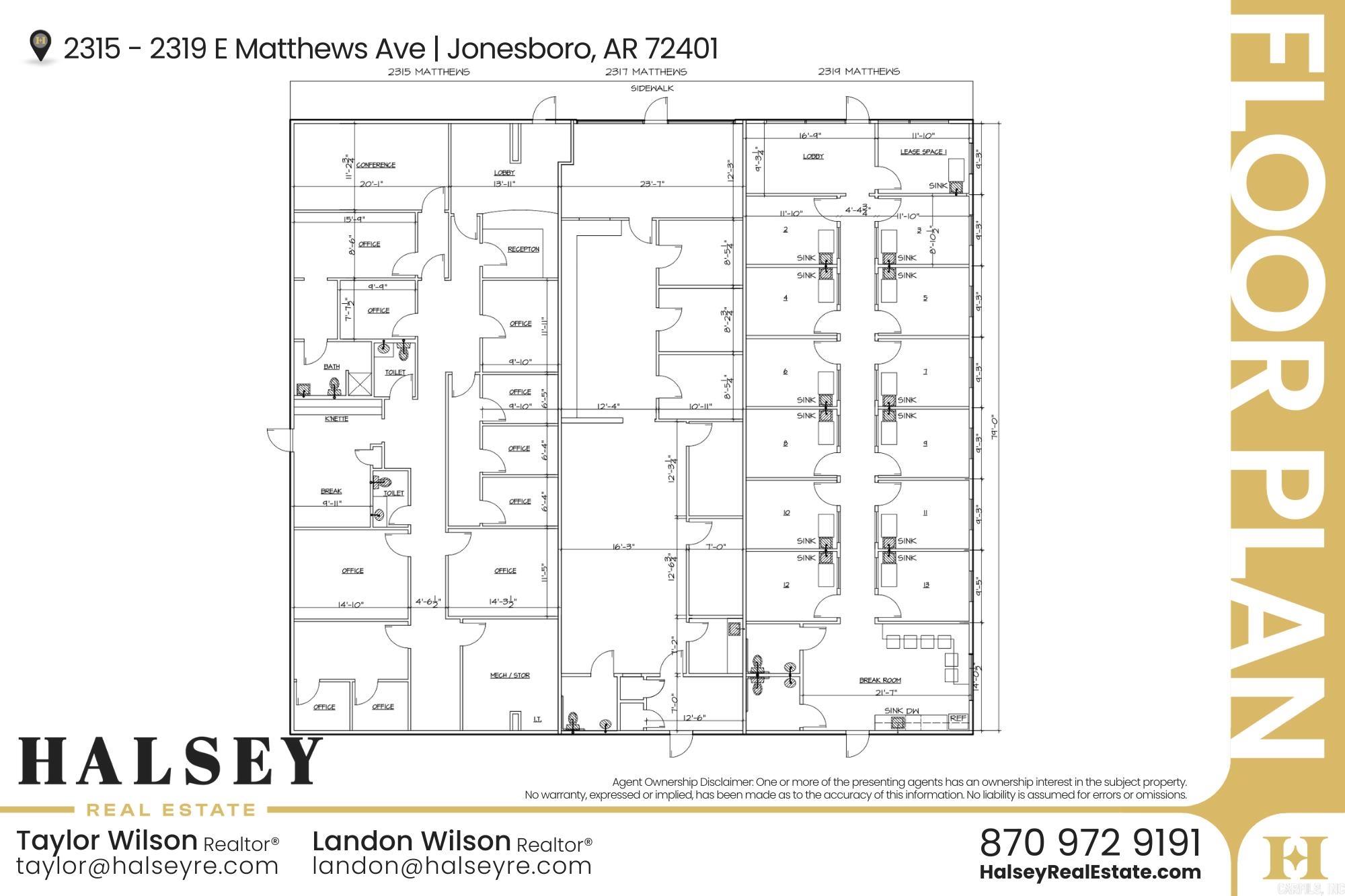 2315 - 2319 E Matthews Ave  Jonesboro, AR