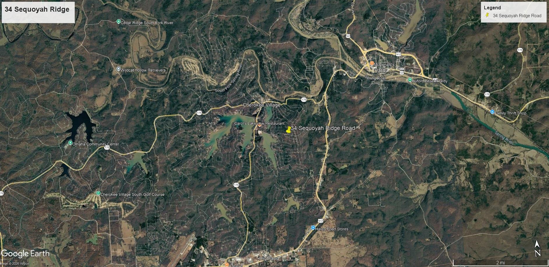 34 Sequoyah Ridge  Cherokee Village, AR
