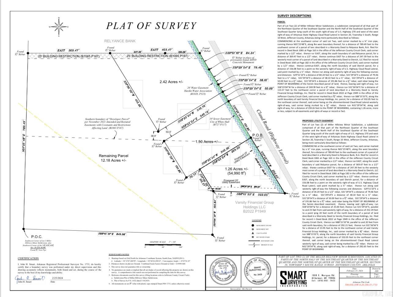 0000 Claud Road  White Hall, AR