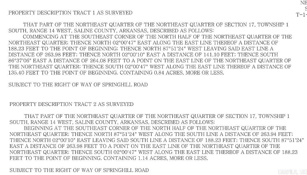 5013 Springhill  Bryant, AR