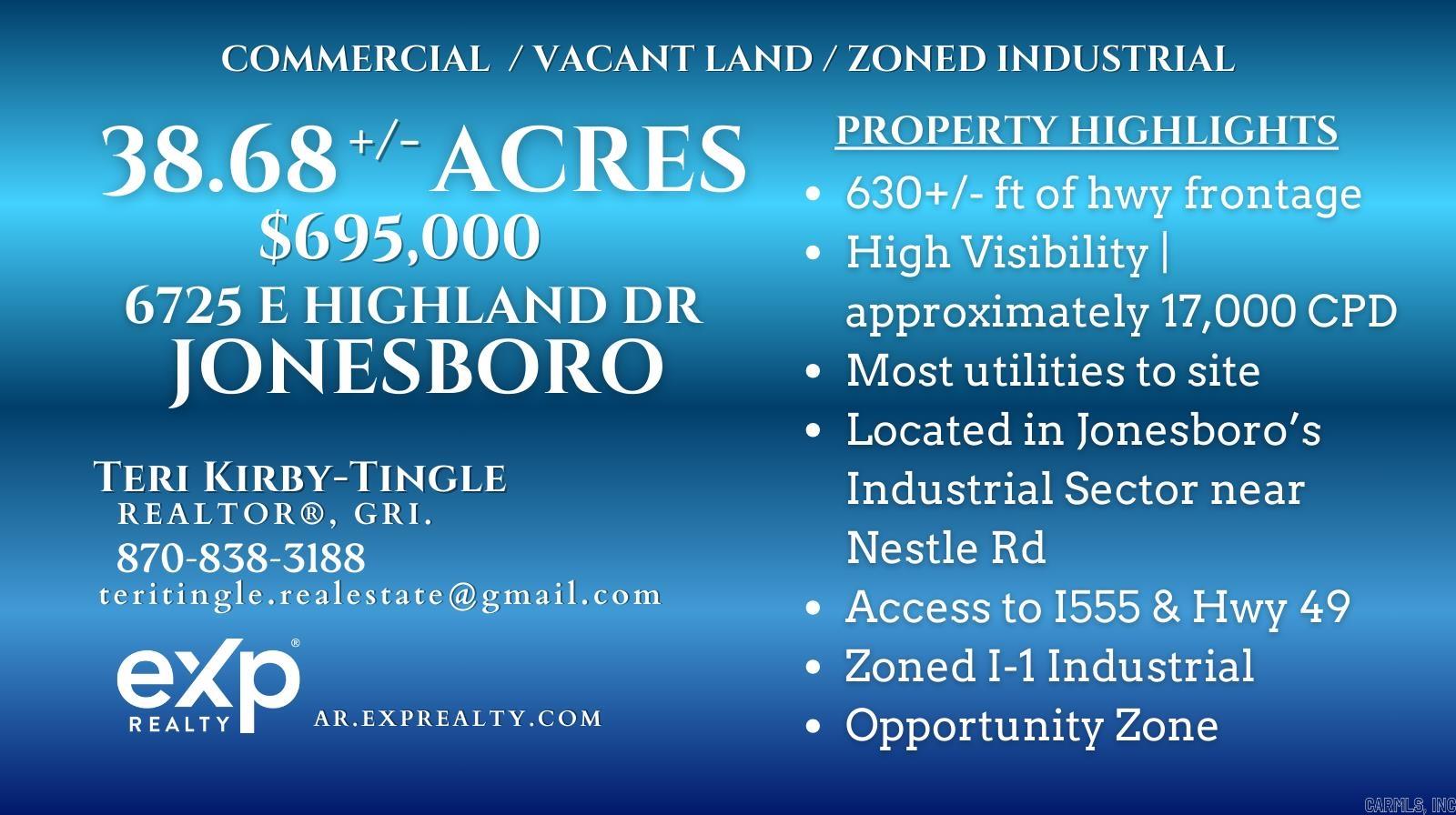 6725 E Highland Dr.  Jonesboro, AR