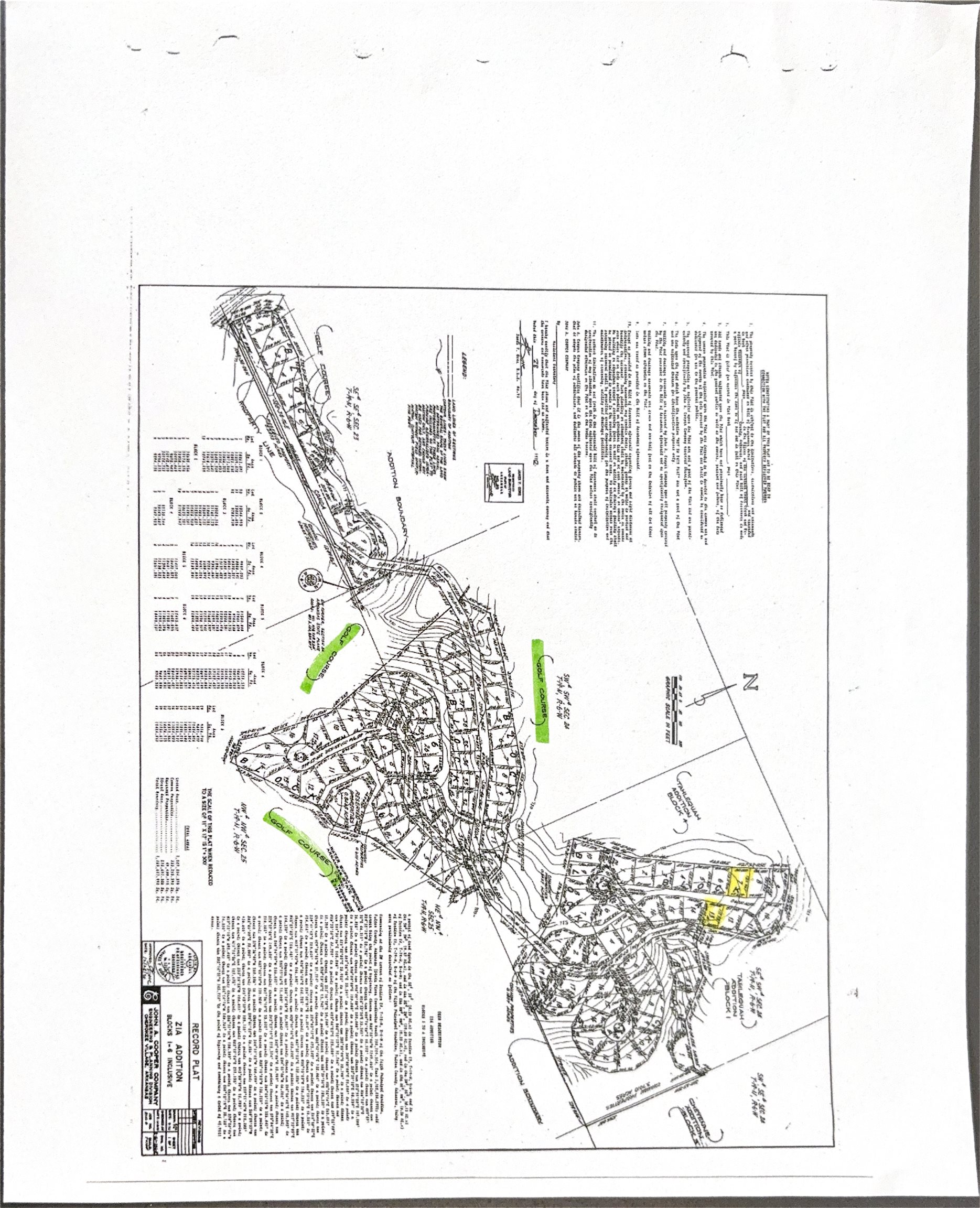 4 Golf Course Area Lots  Cherokee Village, AR