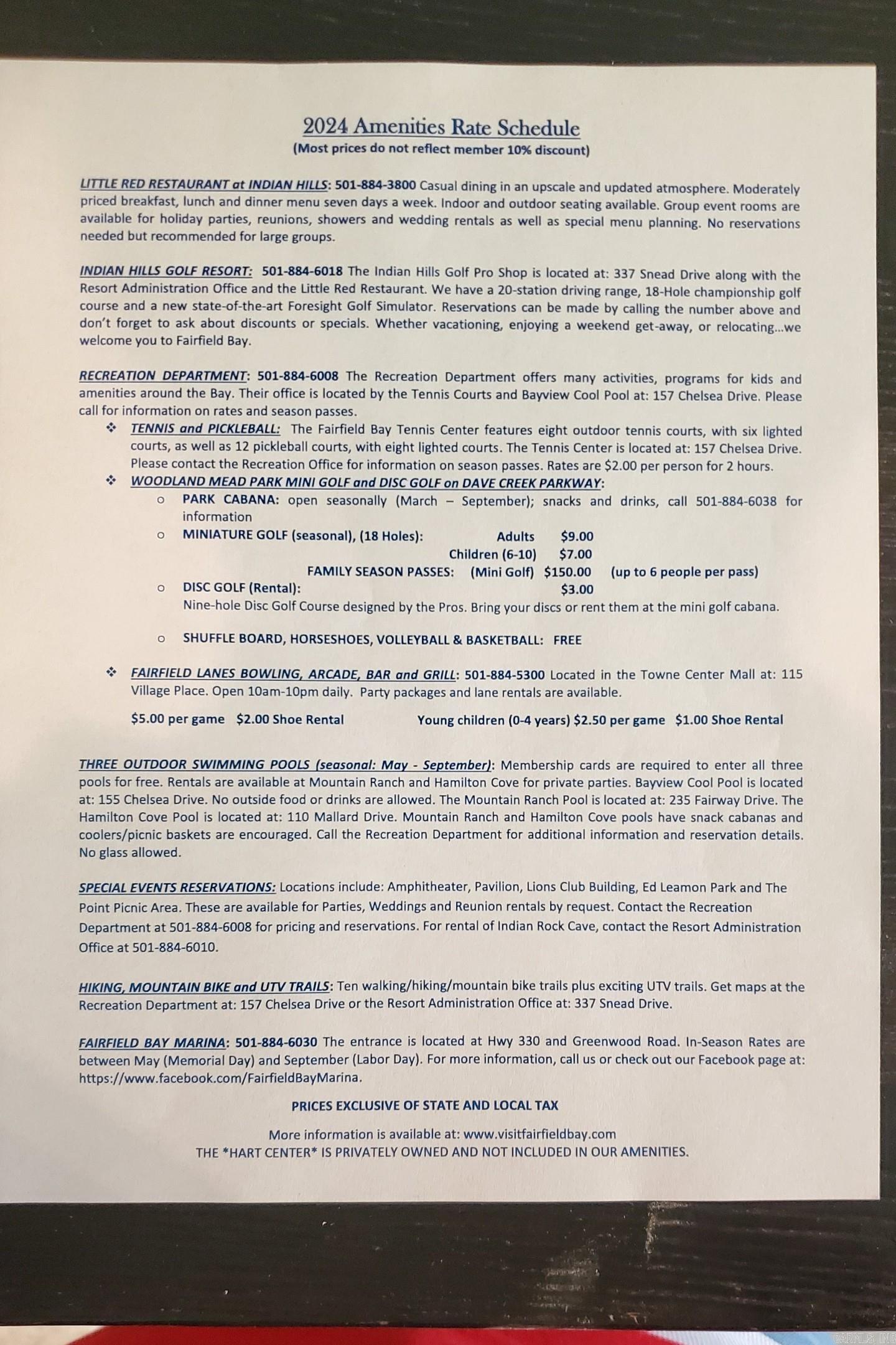 211 Burnt Rock Falls  Fairfield Bay, AR