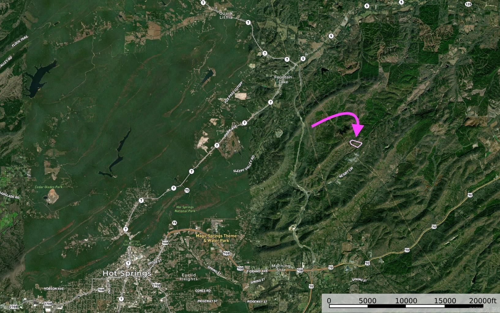 Lot C Millcreek Road  Hot Springs, AR