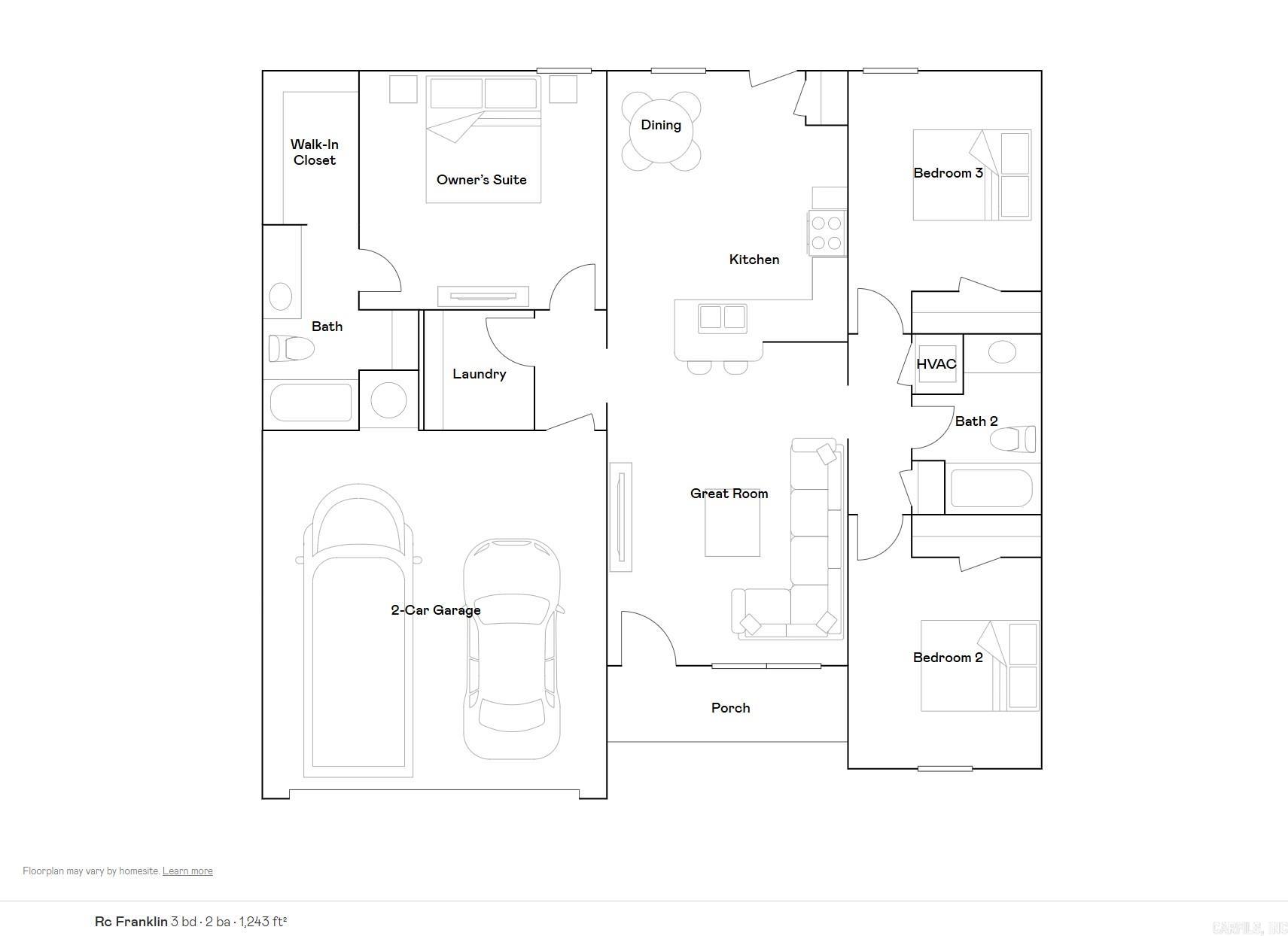 15065 Thompson Branch Lot 509  Block 0  Phase 2 Hensley, AR