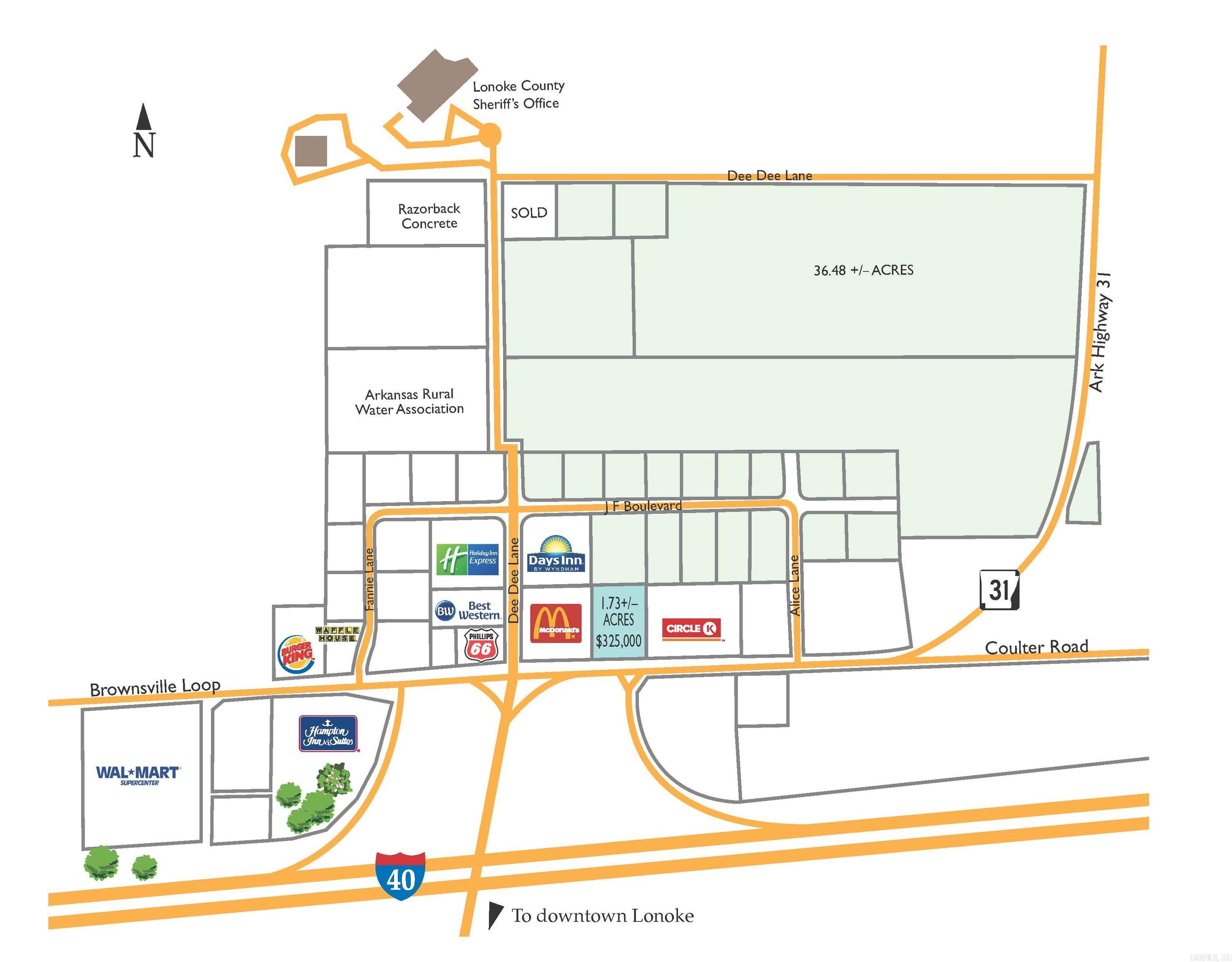 Lot 10 JF  Lonoke, AR