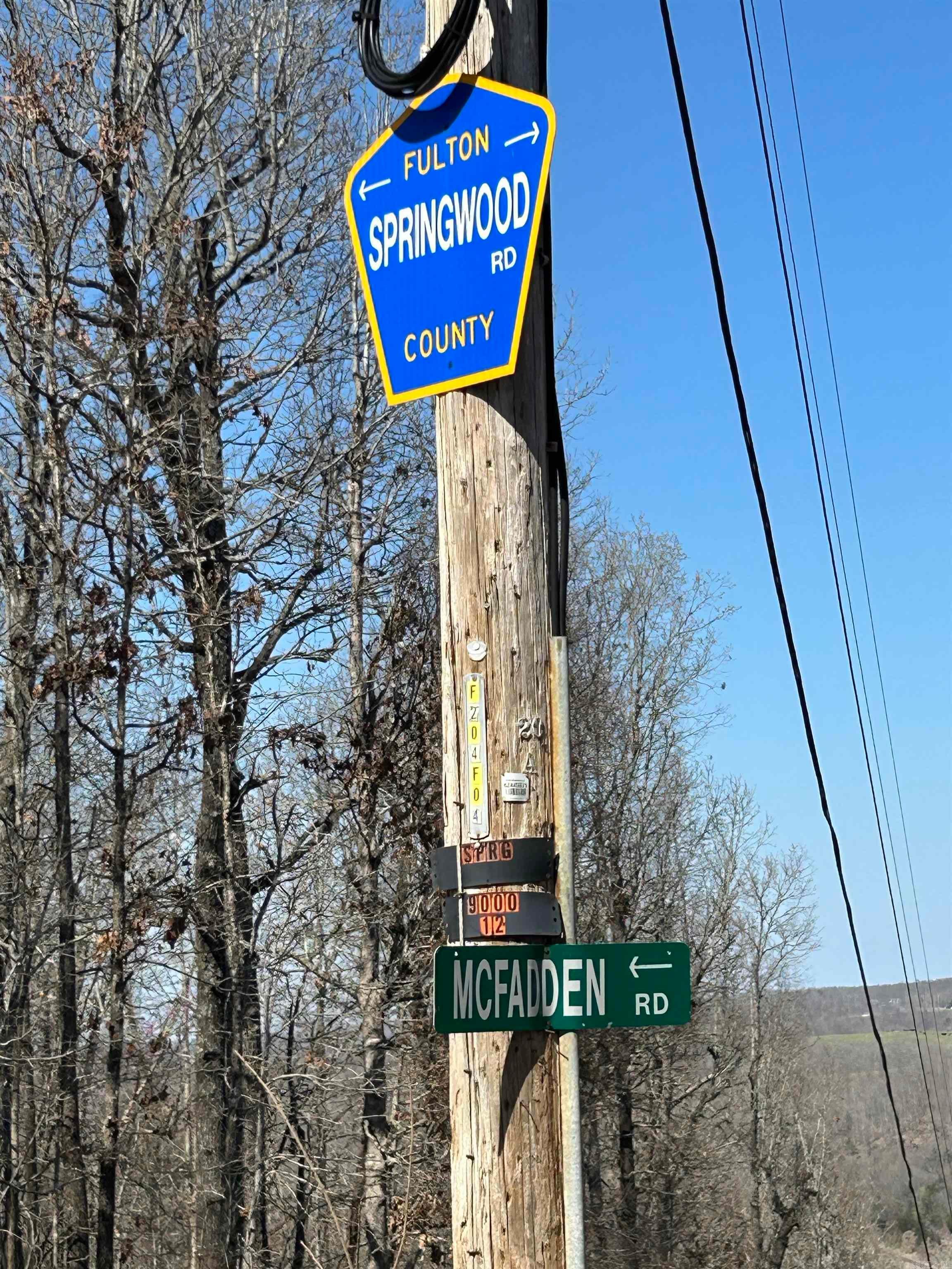 71 Acres McFadden & Springwood  Hardy, AR