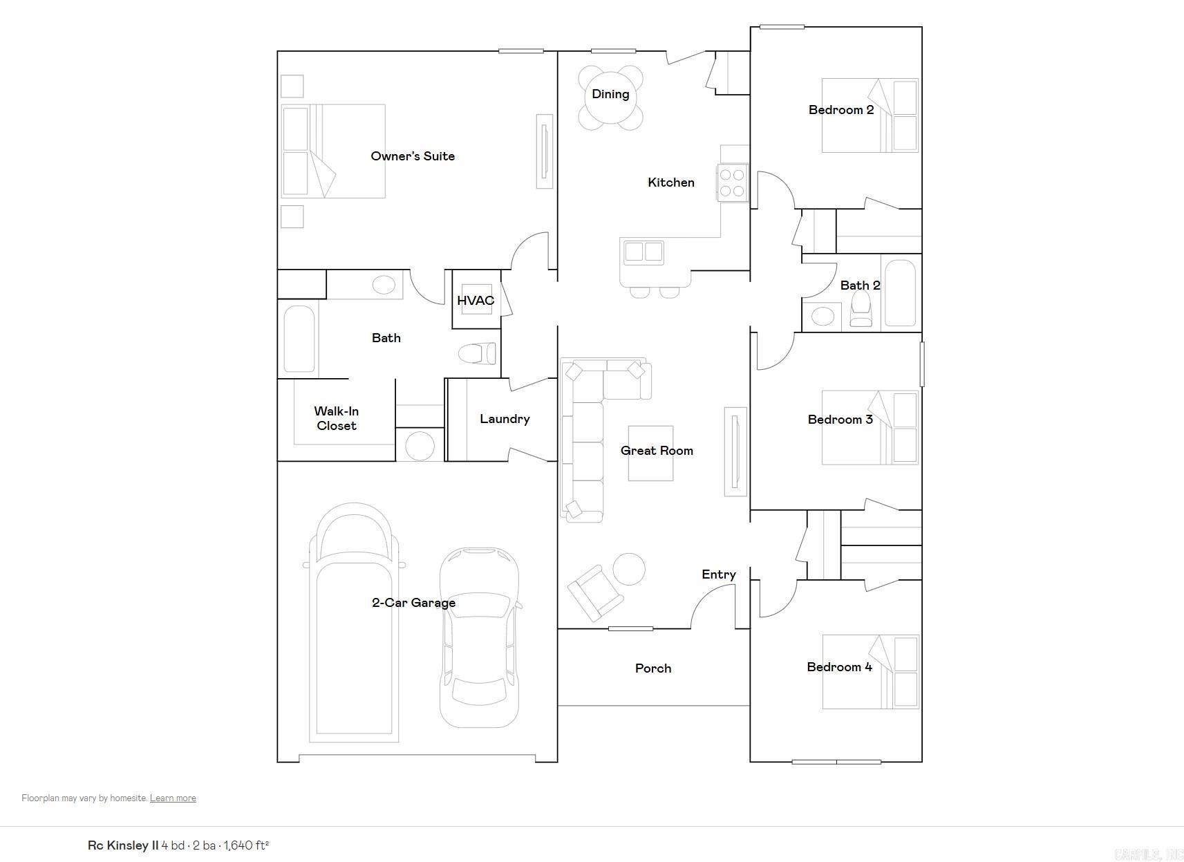2388 Sam Tillery Lot 121 Block 0  Phase 1 Alexander, AR