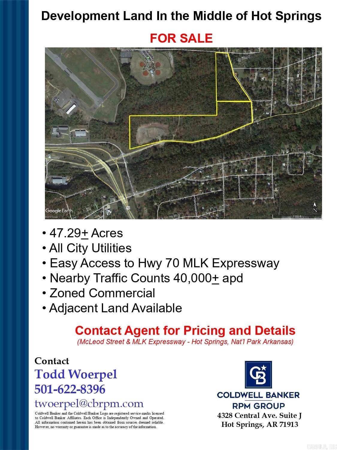 TBD McLeod Street  Hot Springs, AR