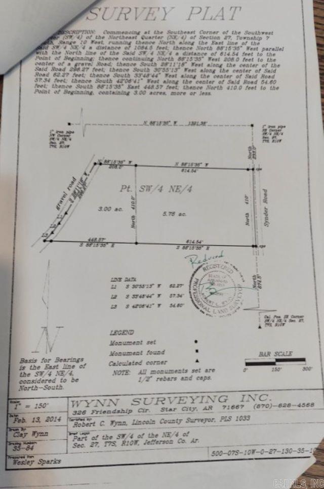 000 Brown Cemetery Road  Pine Bluff, AR