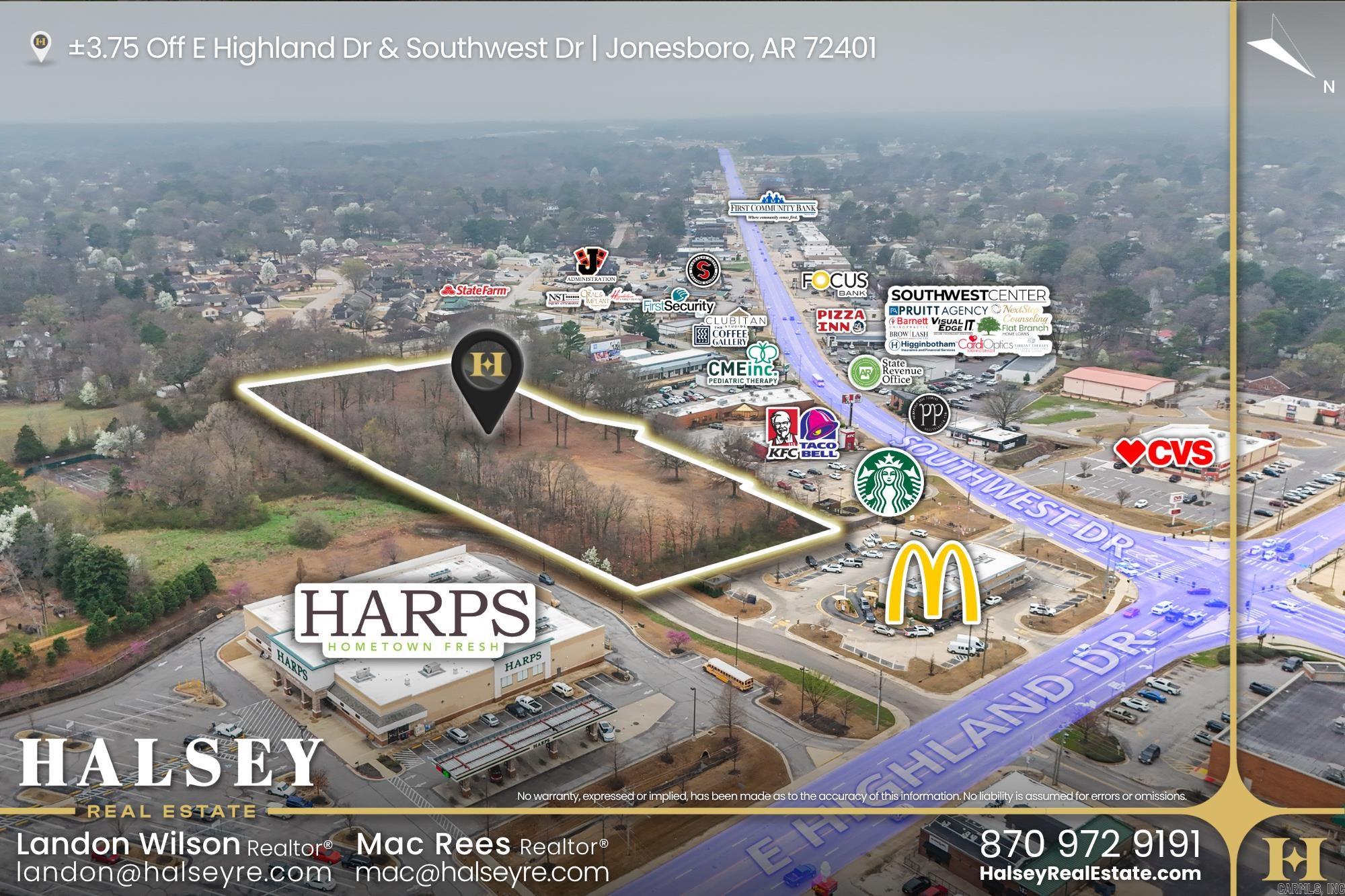  E Highland Dr and Southwest Dr  Jonesboro, AR