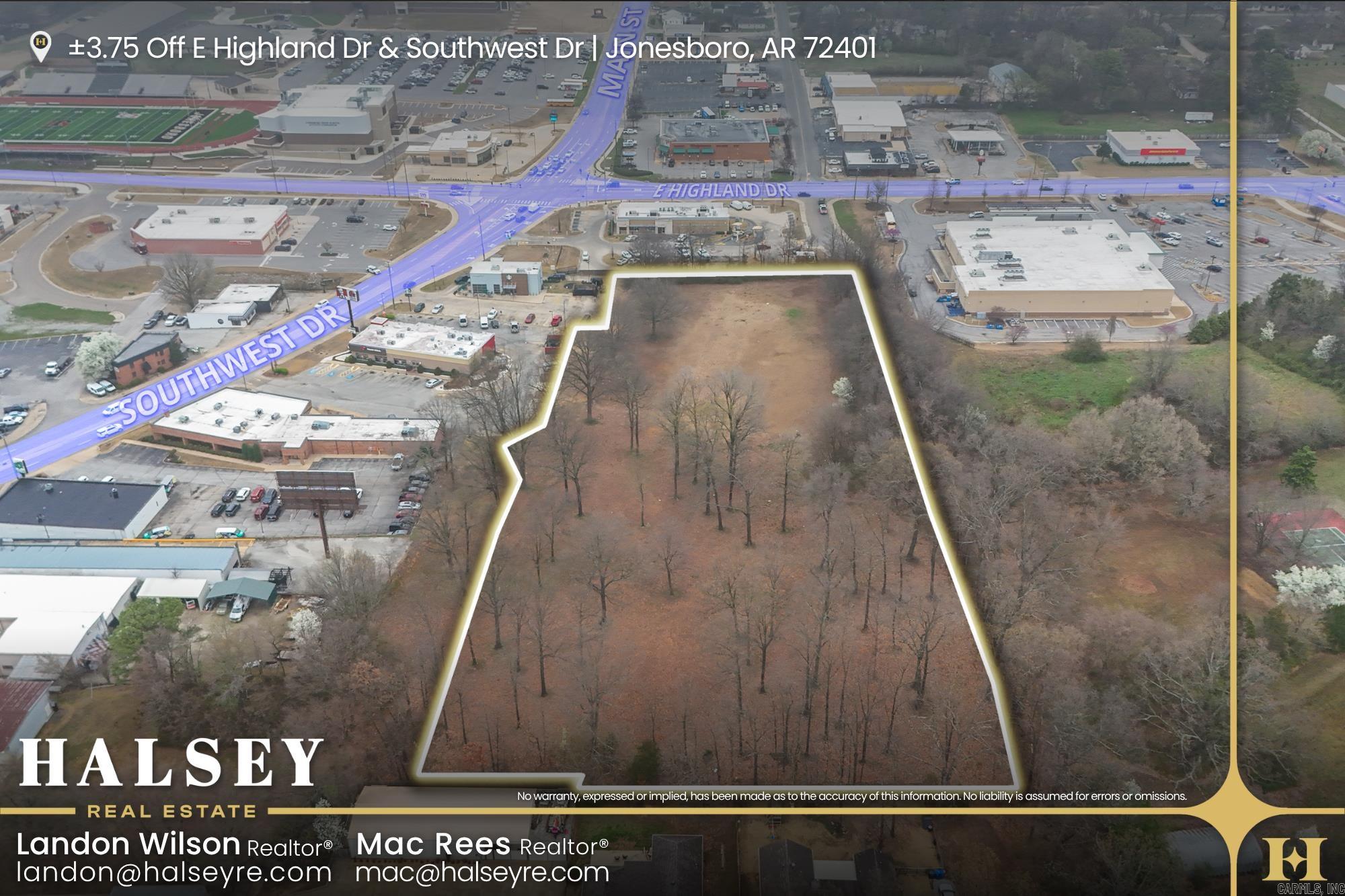  E Highland Dr and Southwest Dr  Jonesboro, AR