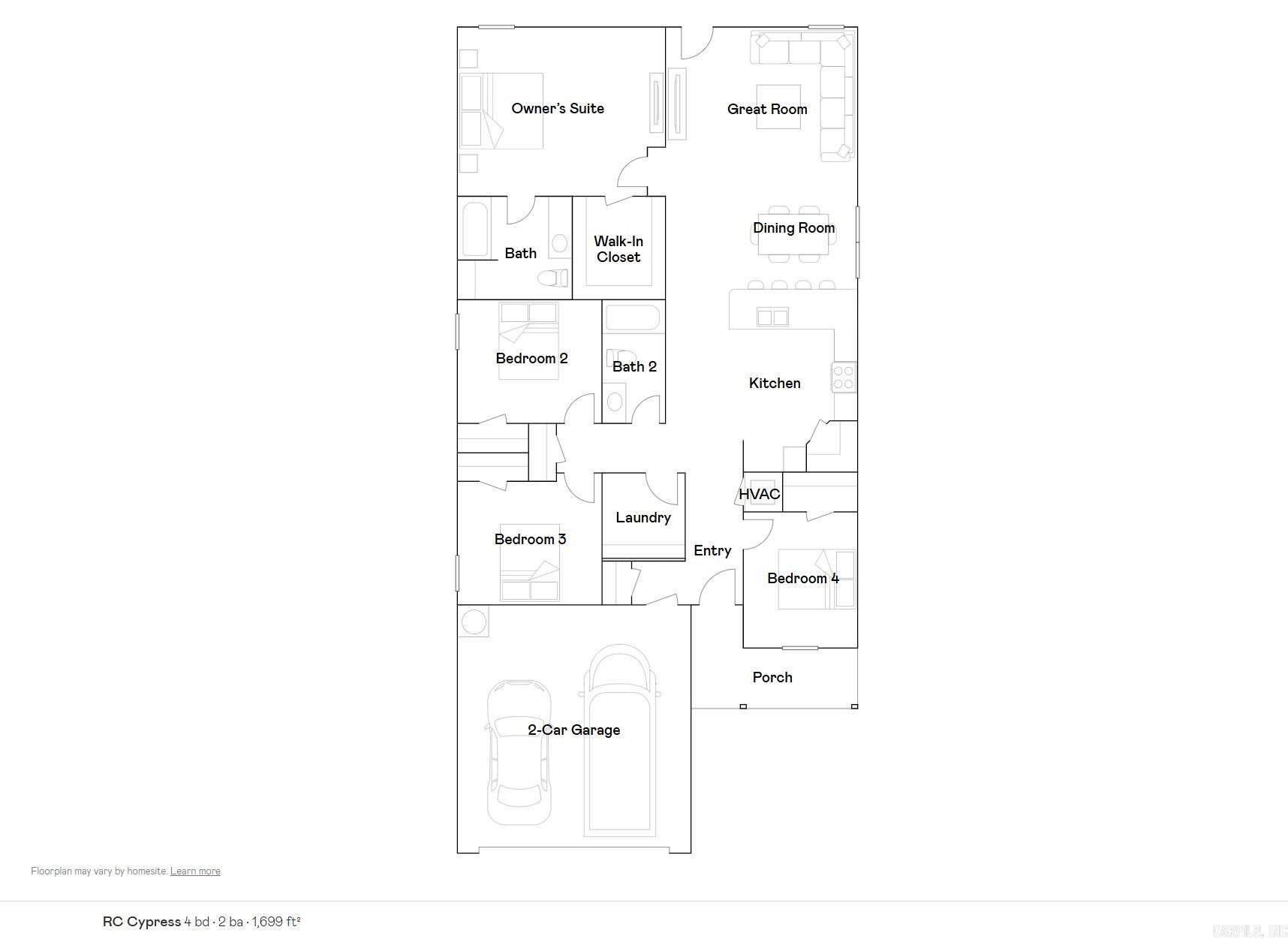 1080 Raven Walk Lot 21  Block 0  Phase 1 Benton, AR