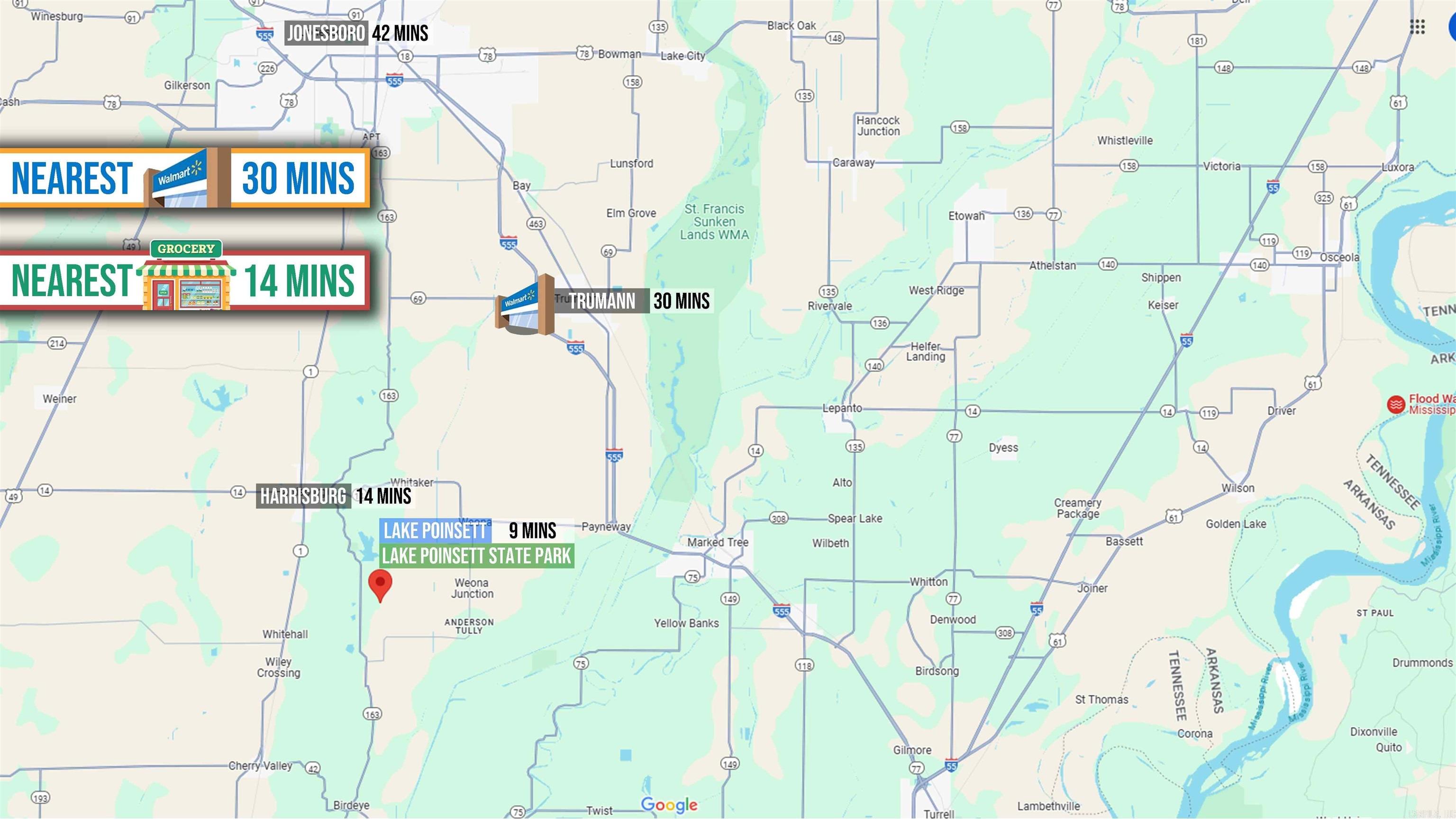 Lot 9 Distress Creek Rd  Harrisburg, AR