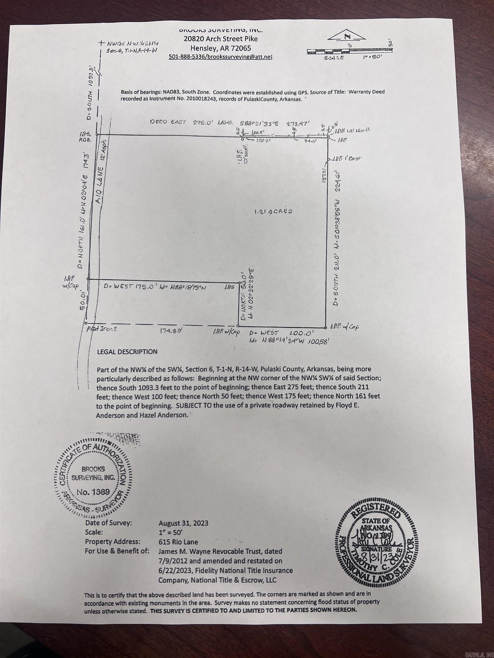 615 Rio Lane  Little Rock, AR