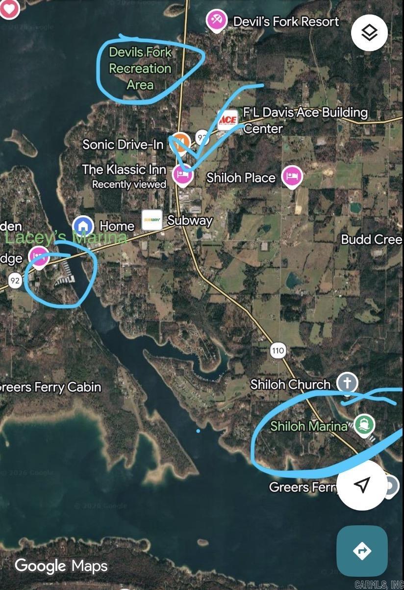 8546 Edgemont Rd.  Greers Ferry, AR