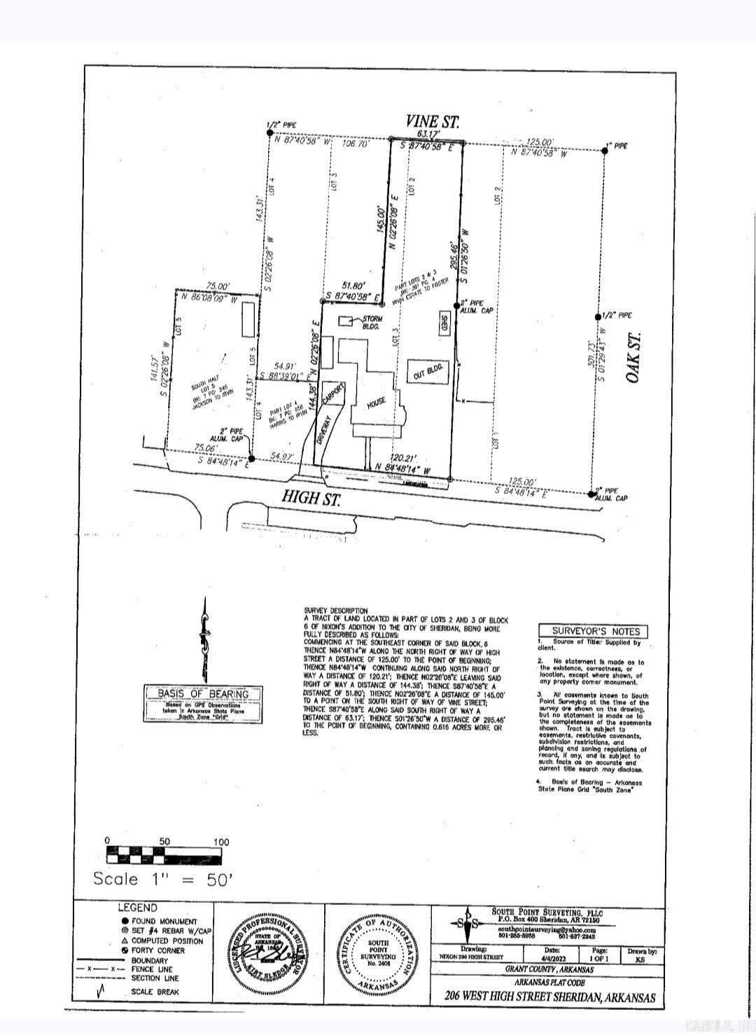 206 W High St  Sheridan, AR