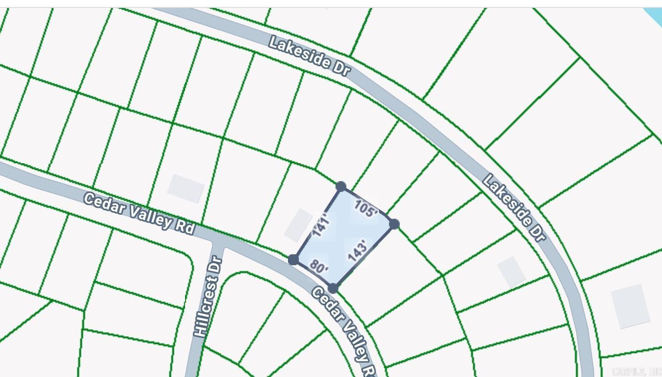 Lot #44 Cedar Valley Rd  Fairfield Bay, AR