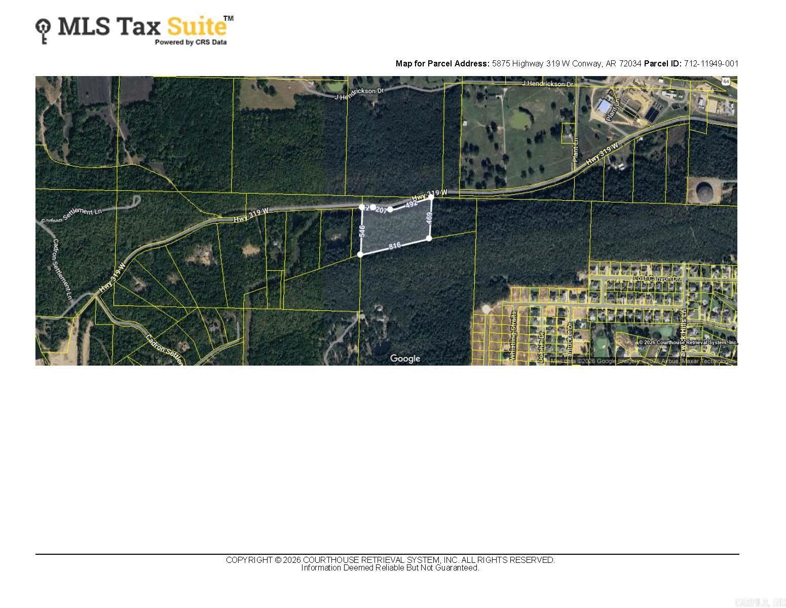 5875 HWY 319 West  Conway, AR