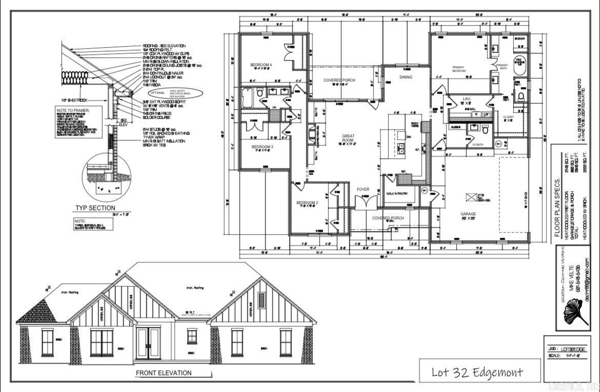 5 Talon Ln.  Edgemont, AR